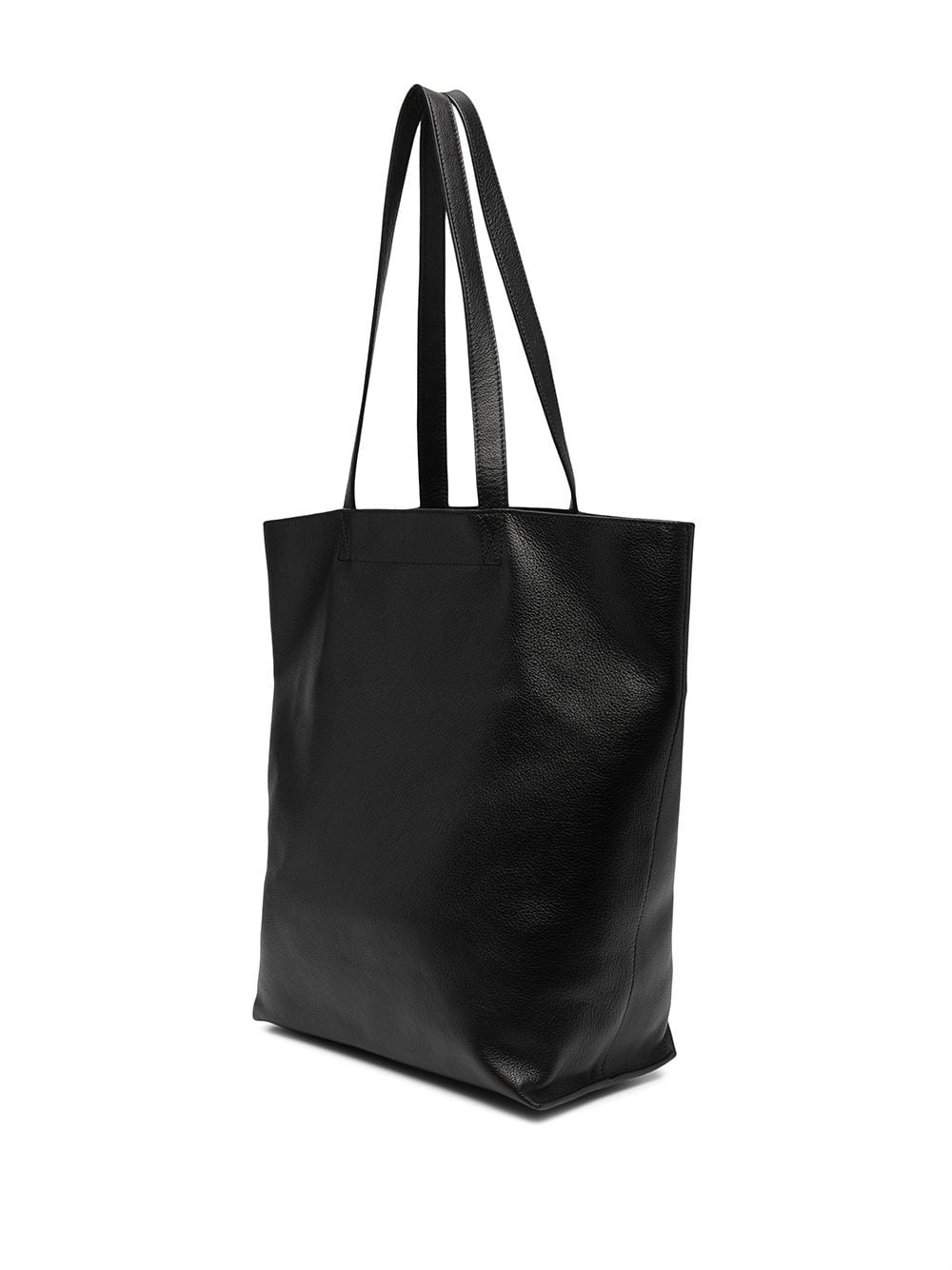 calf leather tote bag - 3