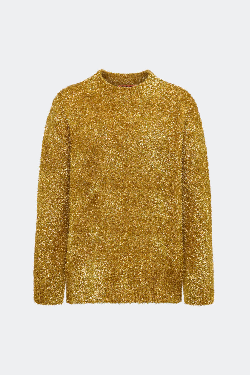 Cher Tinsel Sweater In Star Gold 1