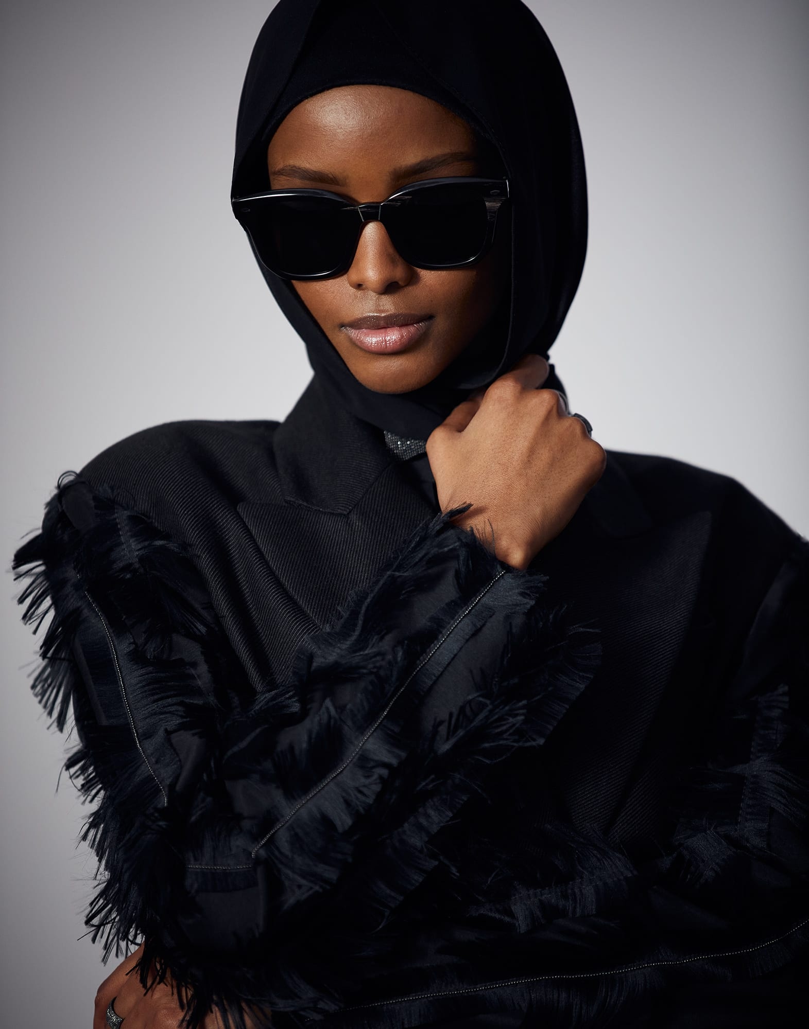 Filù horn sunglasses with classic lenses - 4