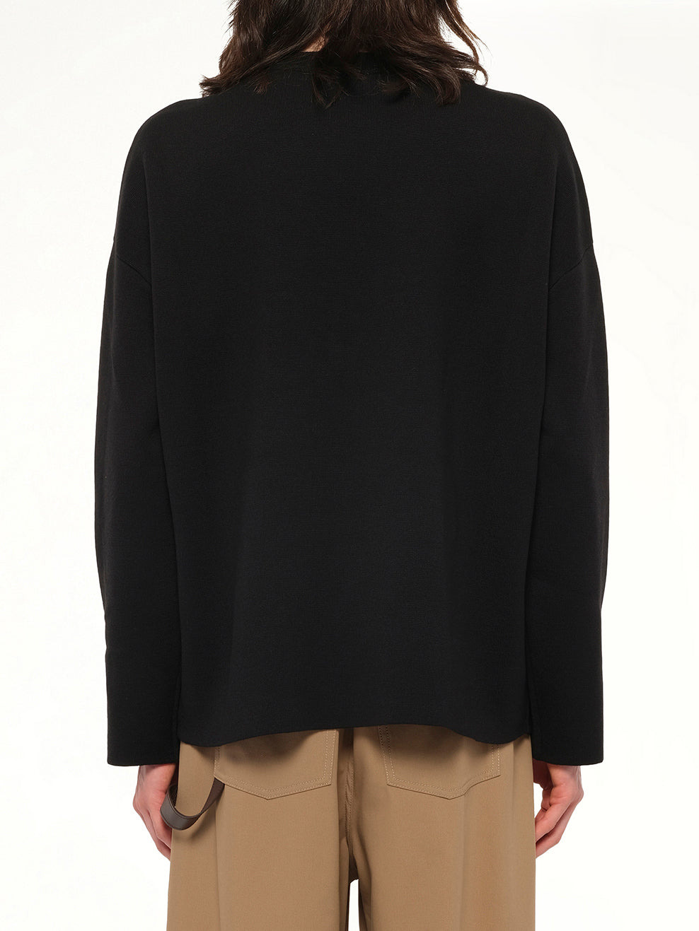 Anagram Sweater in Black - 5