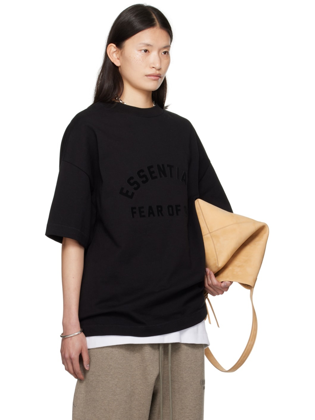 Black Bonded T-Shirt - 2