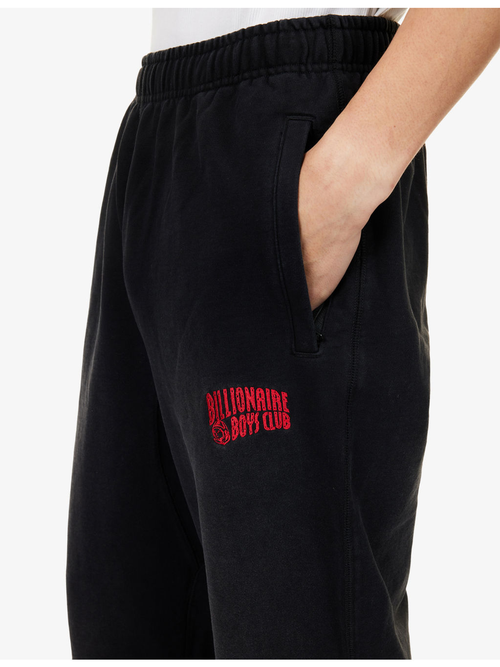 Over Arch Logo-Print Cotton-Jersey Joggers - 5