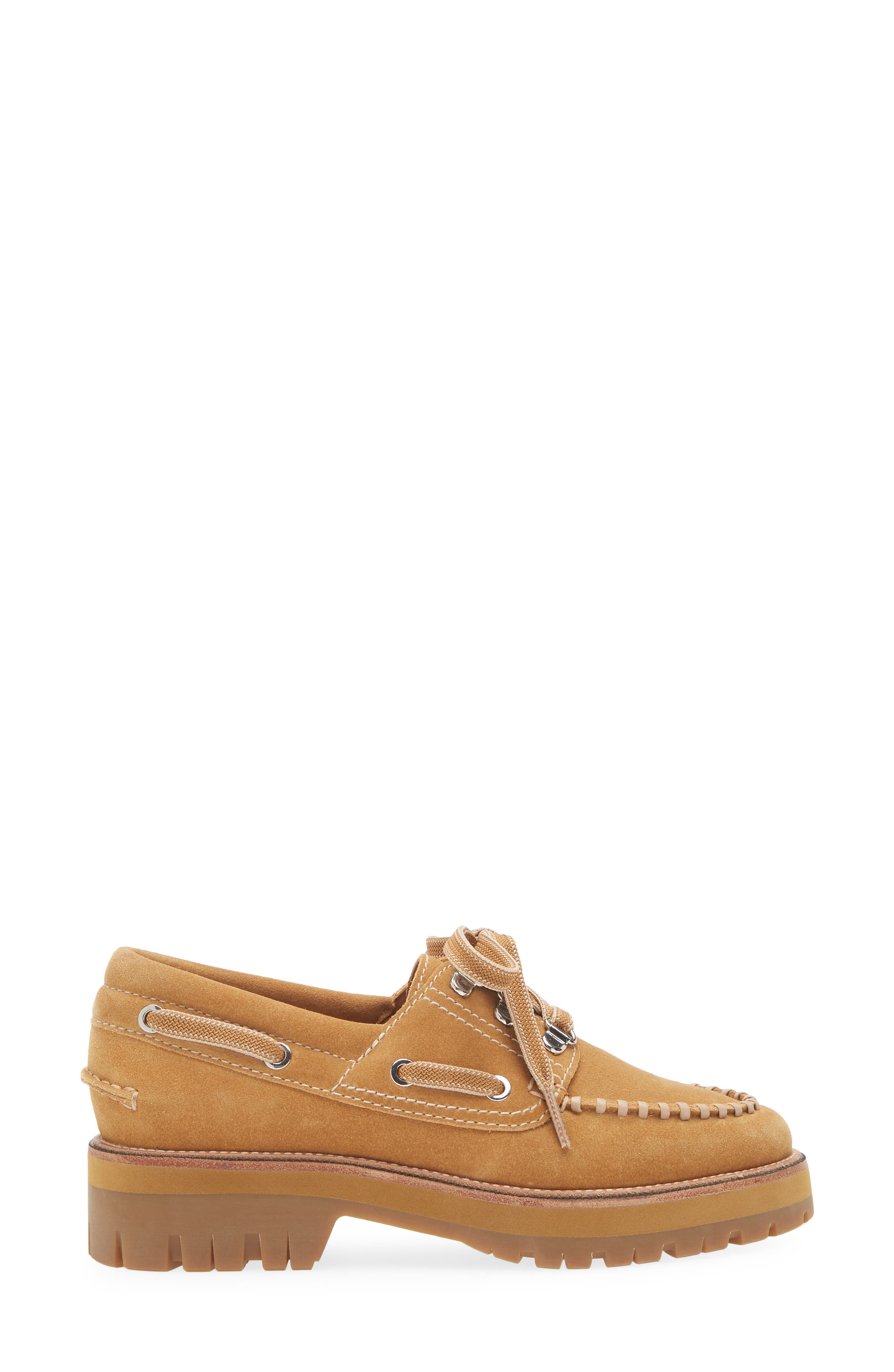 rag & bone Cameron Boat Shoe in Caramel at Nordstrom - 3