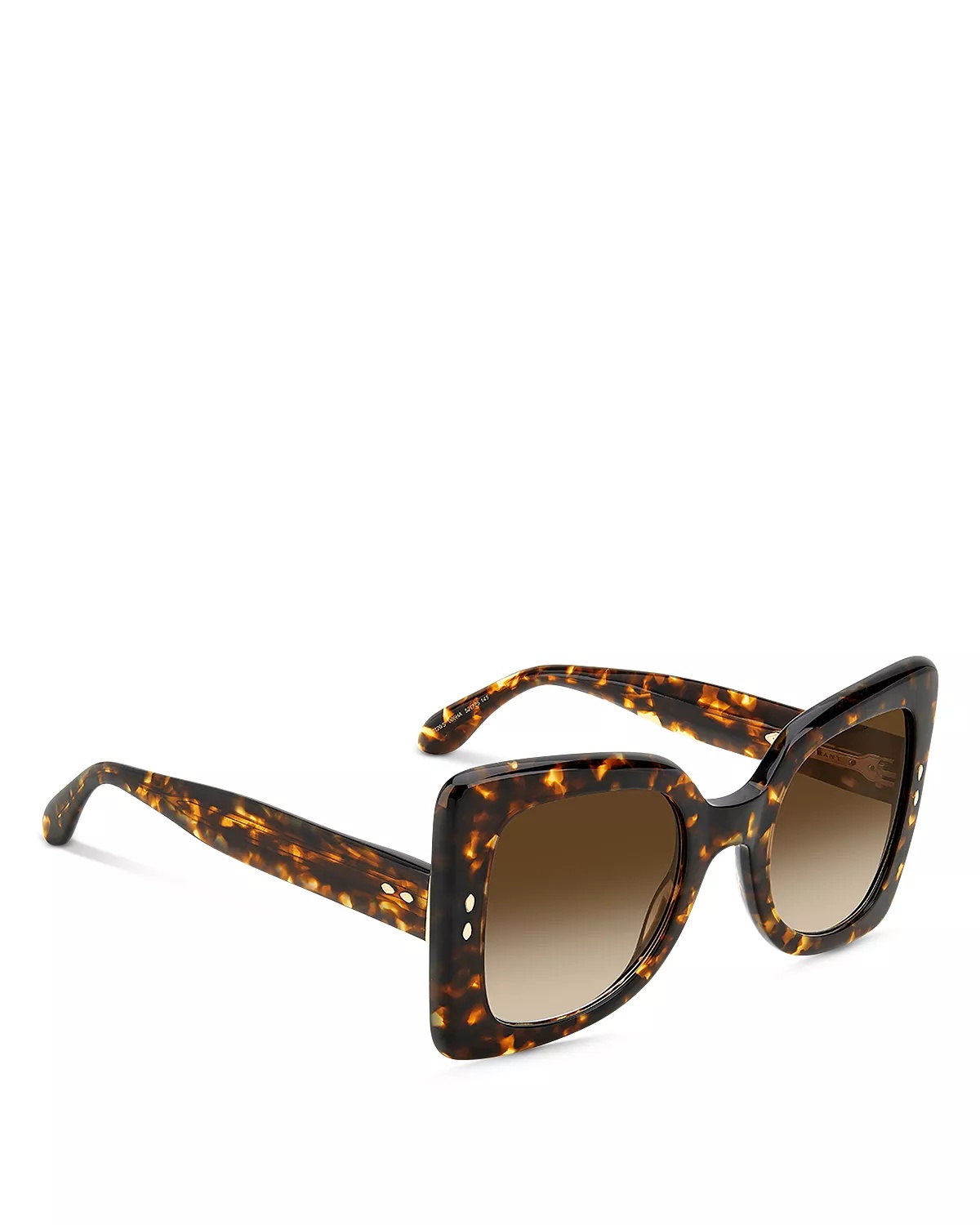 Flared Square Sunglasses, 52mm - 3