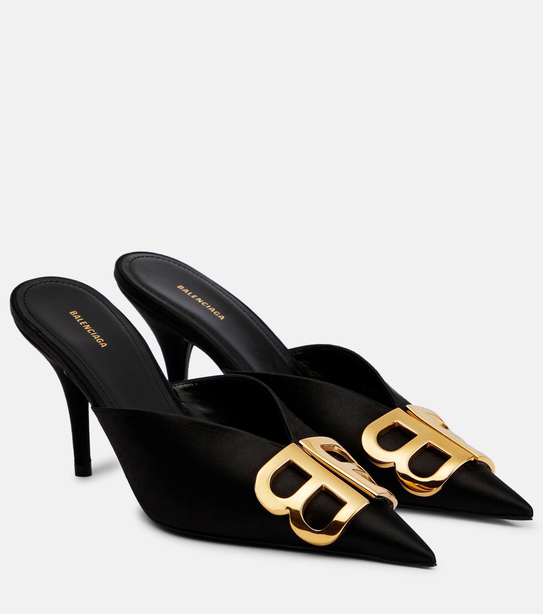 BB satin mules - 1