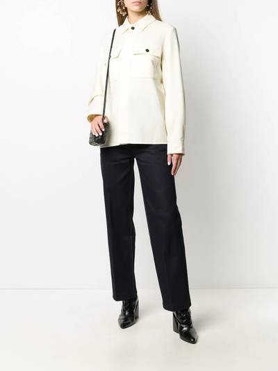 Jil Sander concealed front fastening shirt outlook