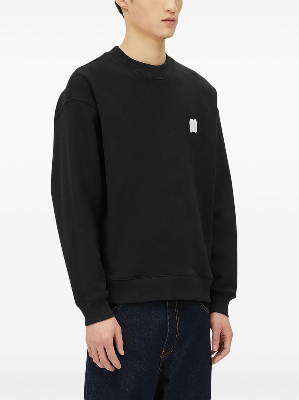 logo patch sweatshirt - 2