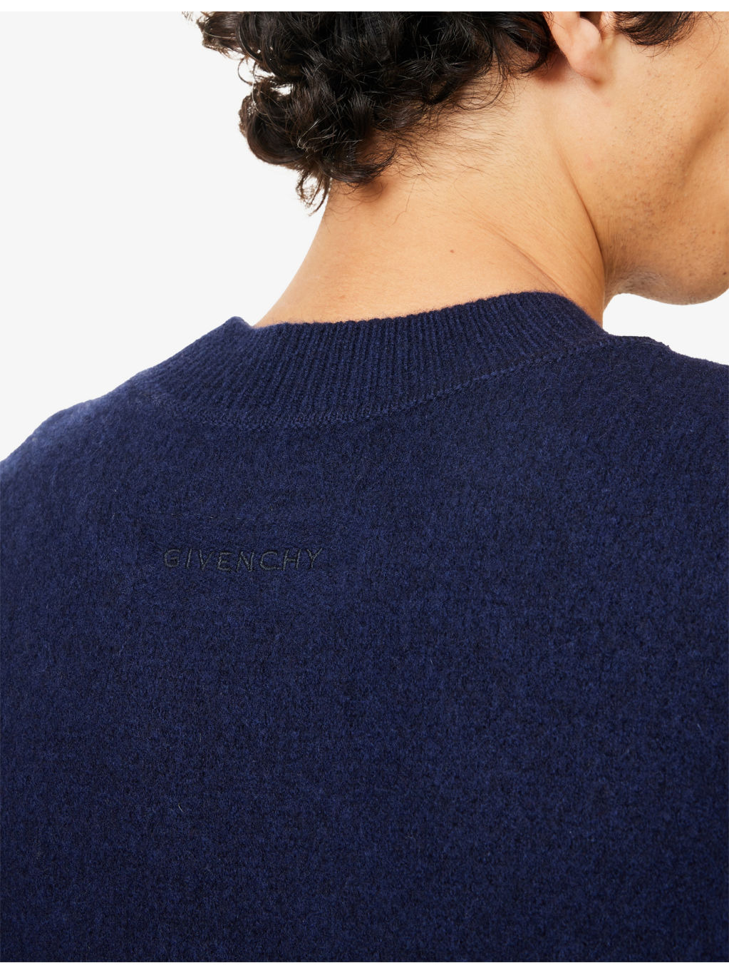 Regular-Fit Graphic-Motif Wool-Blend Jumper - 5