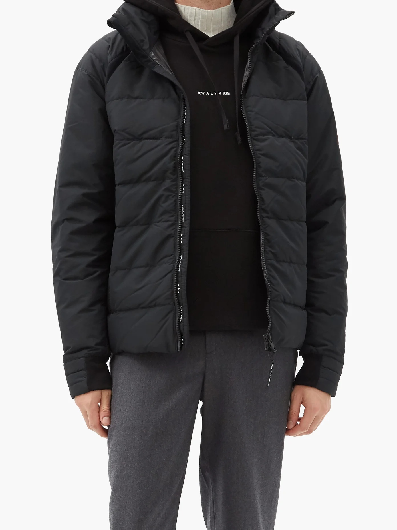 Hybridge Base hooded down jacket - 6