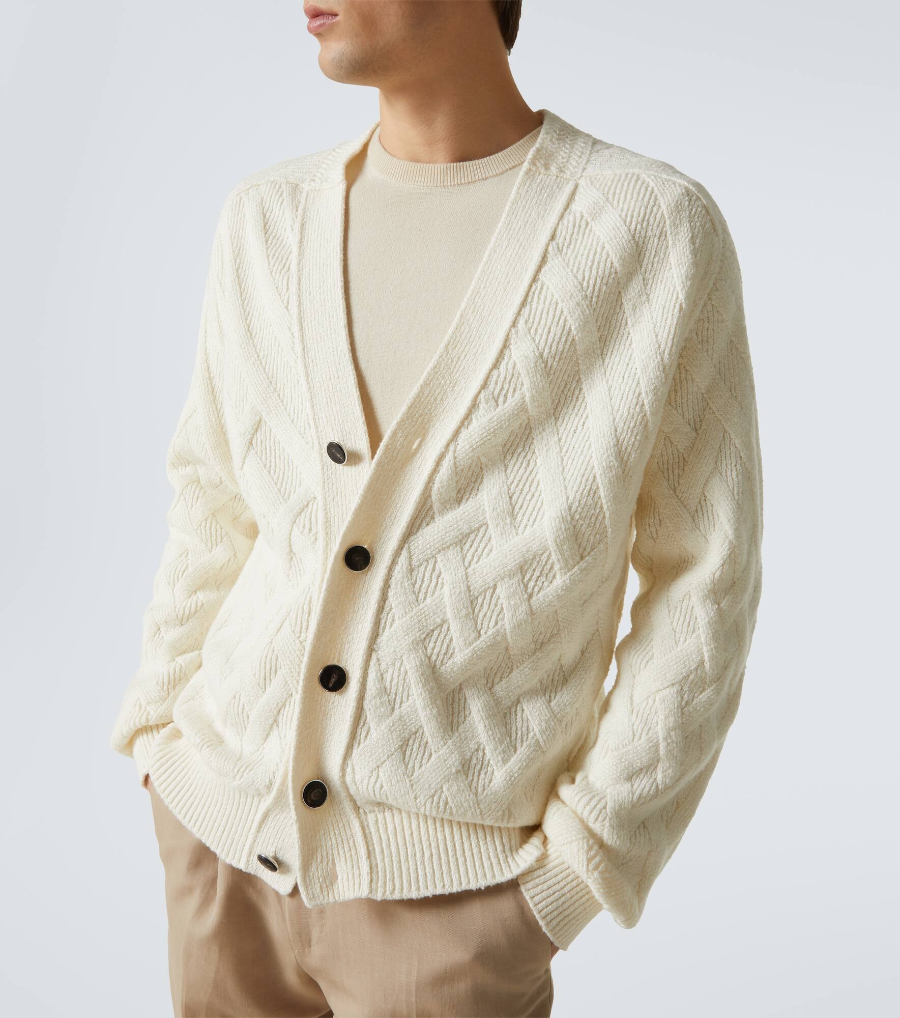 Cotton cardigan - 5
