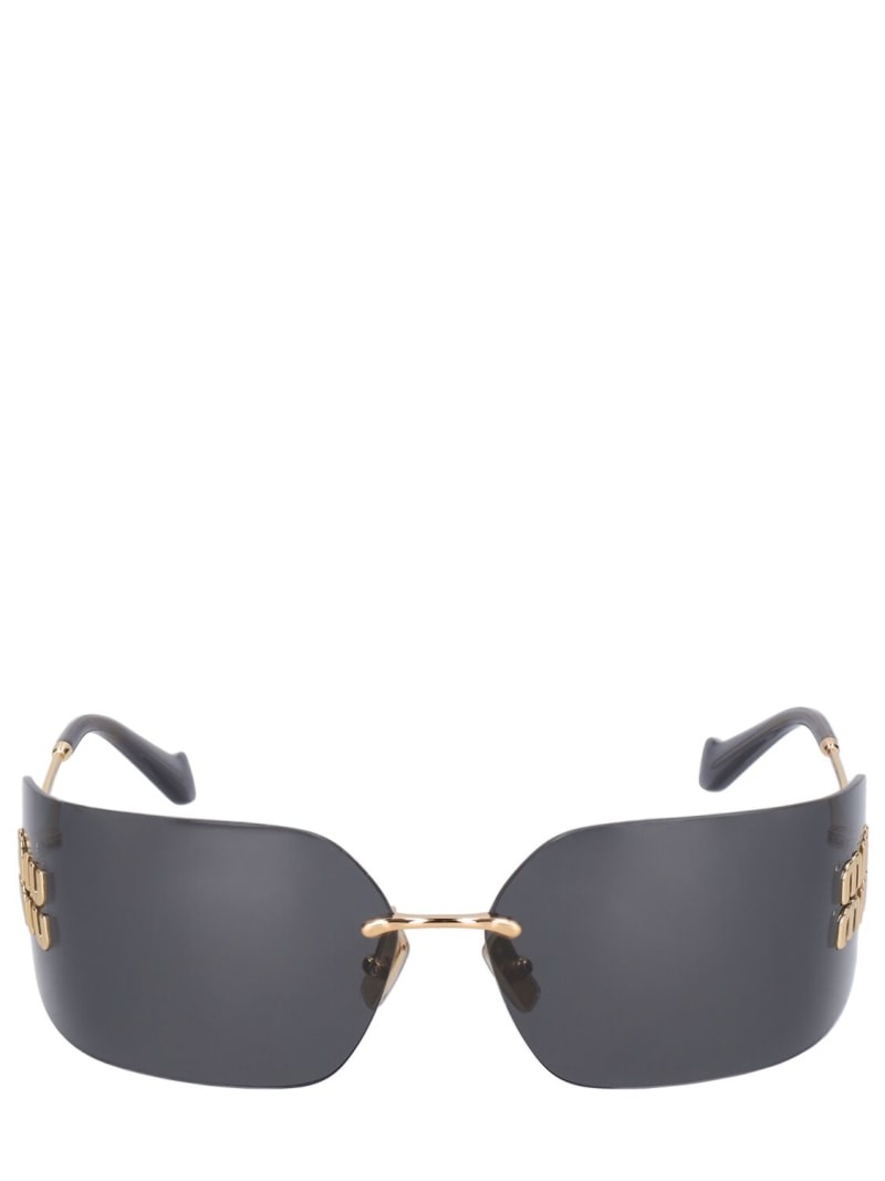 Mask metal sunglasses - 1