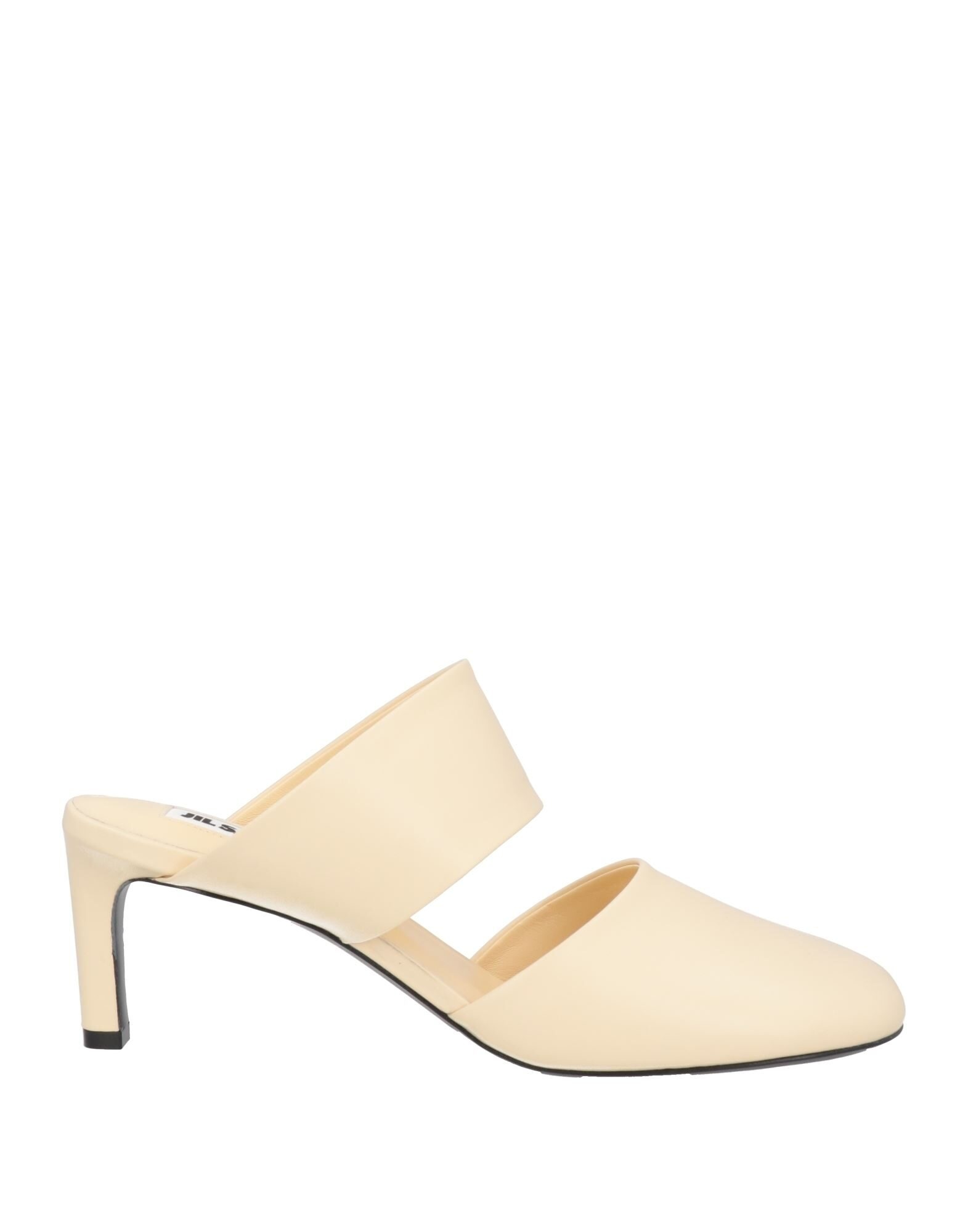 Cream Women's Mules And Clogs - 1