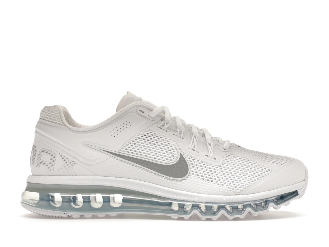 Nike Air Max 2013 White Metallic Slver - 1