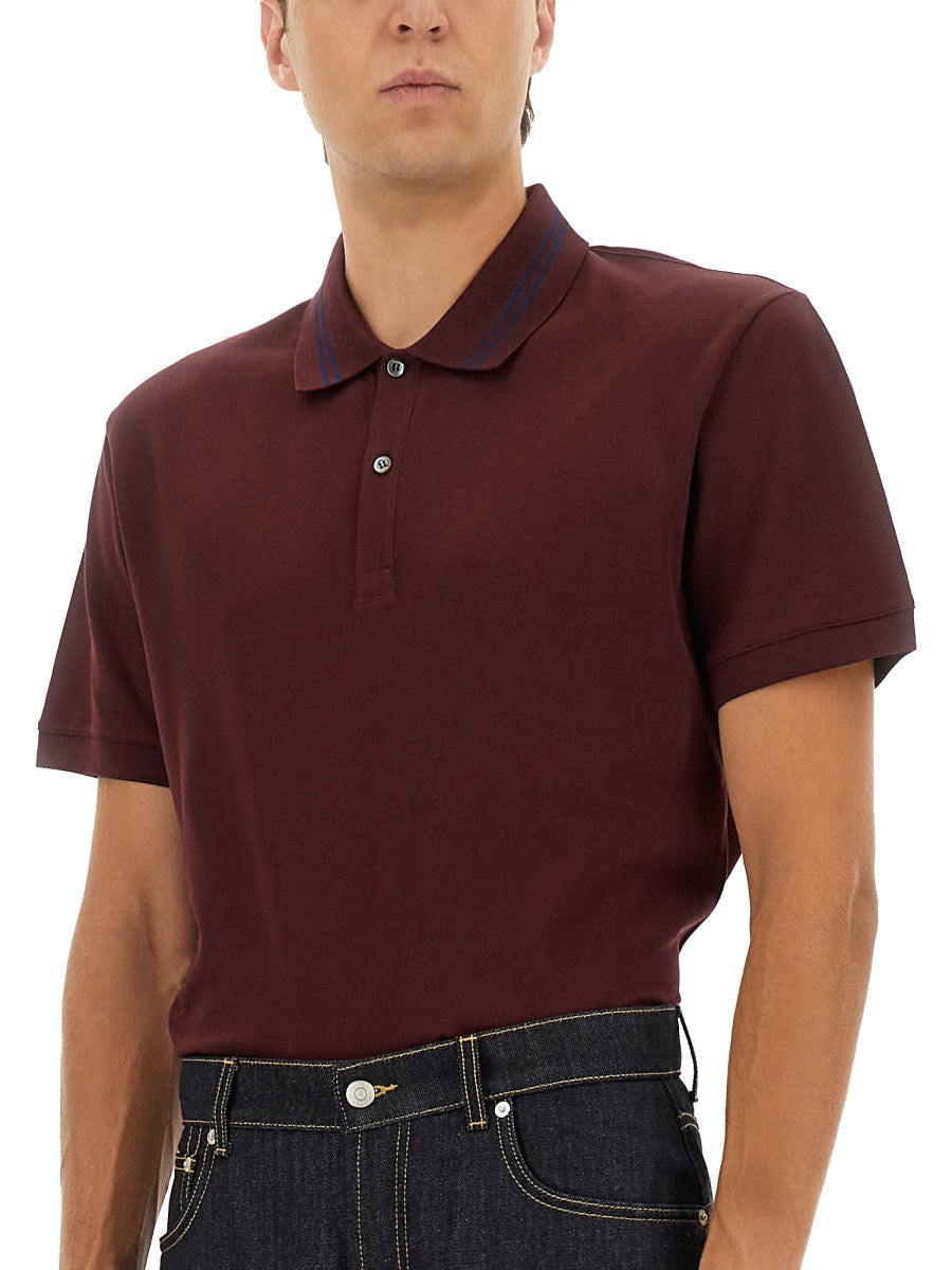 Polo Shirt With Logo On The Collar - 4