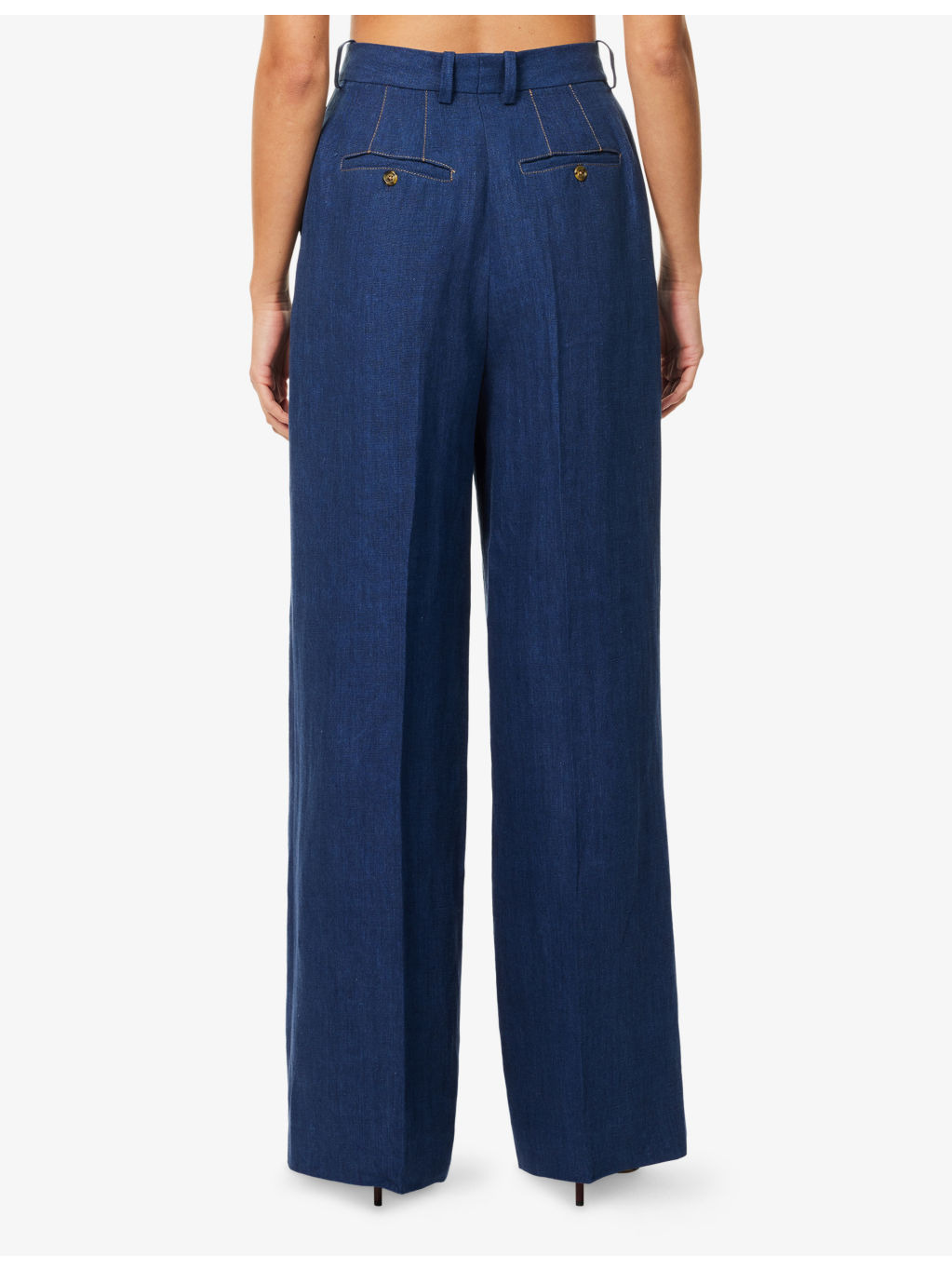 Citizens of Humanity x Argent Park Wide-Leg Linen Trousers - 4