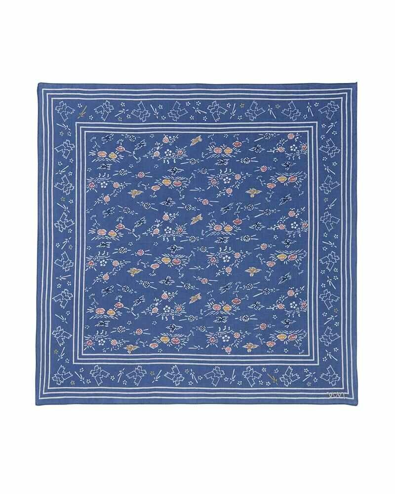 INDIGO KHADI BANDANA (N.D.) LT.INDIGO - 1