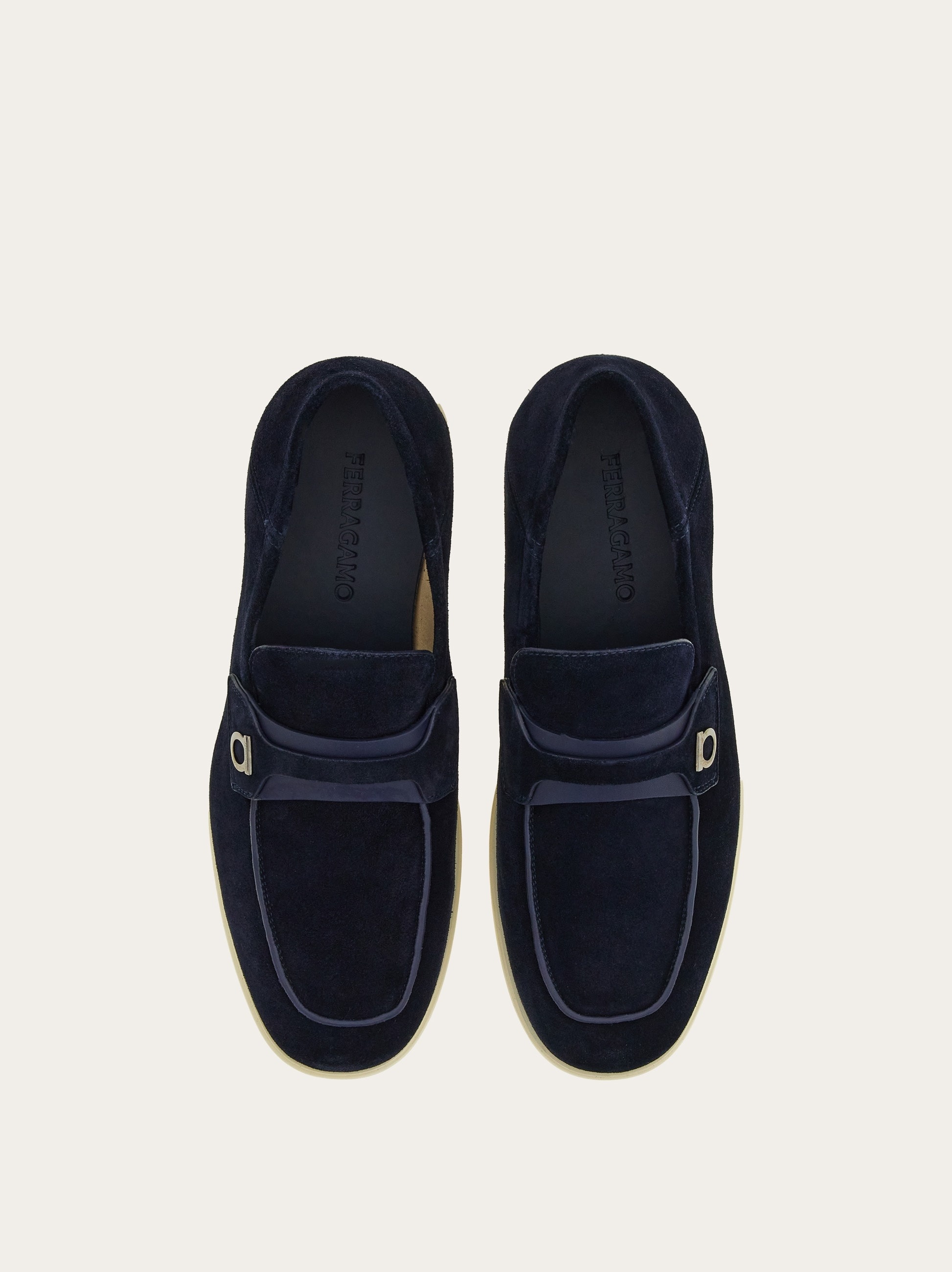 Deconstructed loafer with Gancini ornament - 2