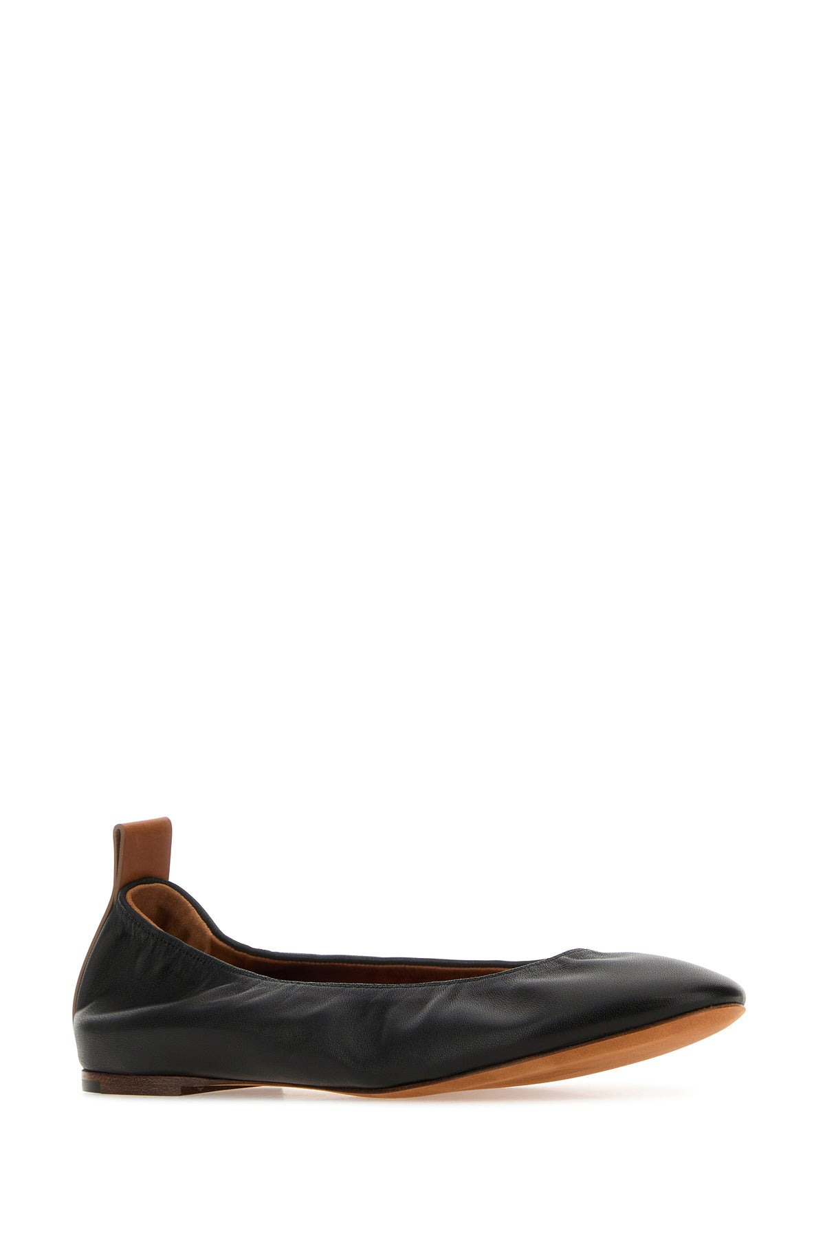 Black leather ballerinas - 2