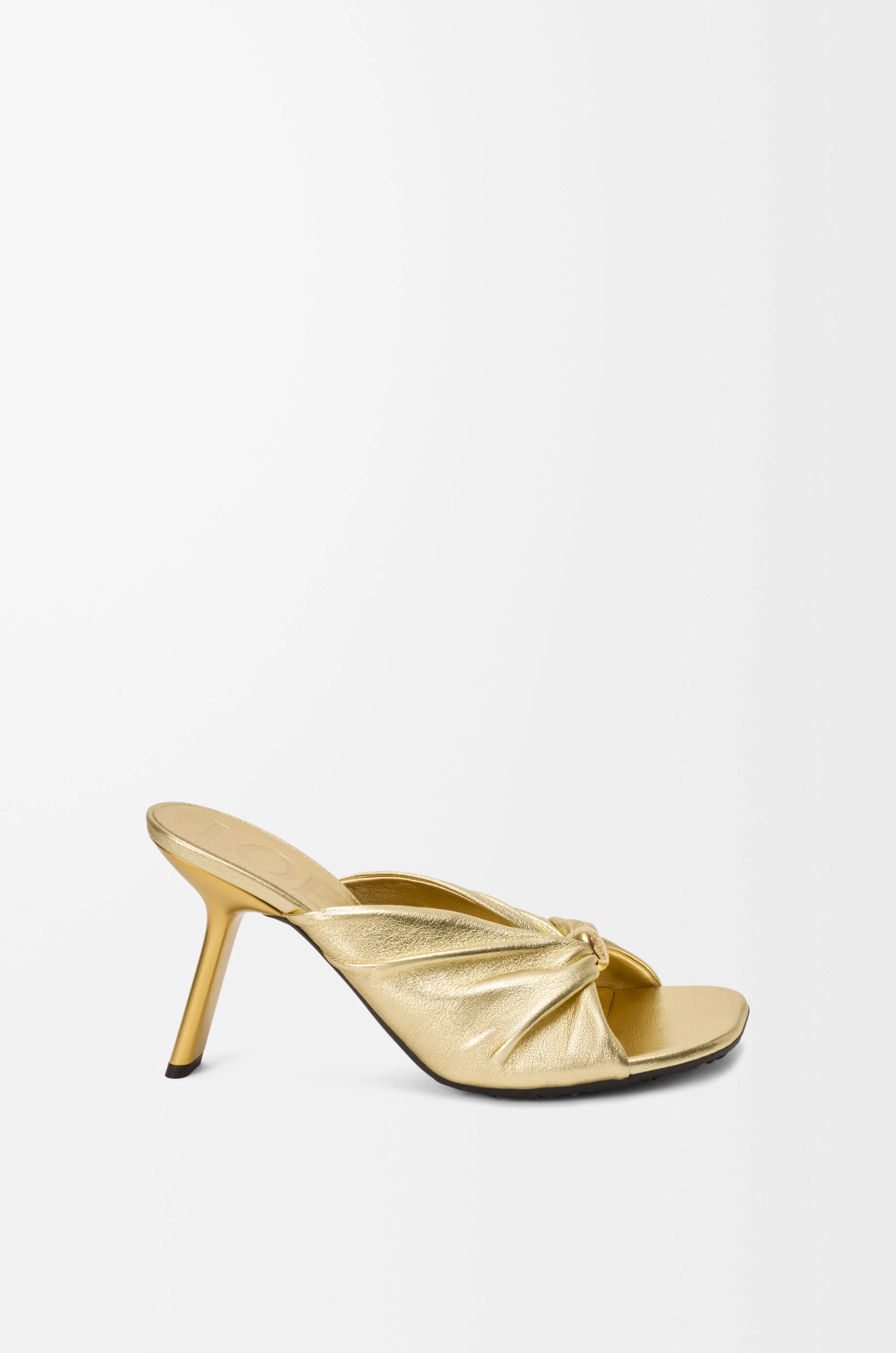 Pebble Soft slide in laminated lambskin - 1