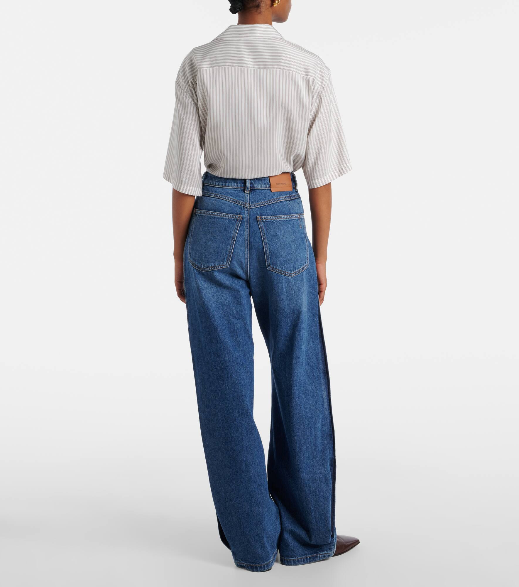 Gastone wide-leg jeans - 3