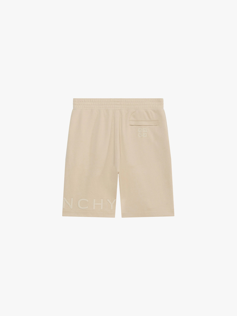 BERMUDA SHORTS IN EMBROIDERED FLEECE 5