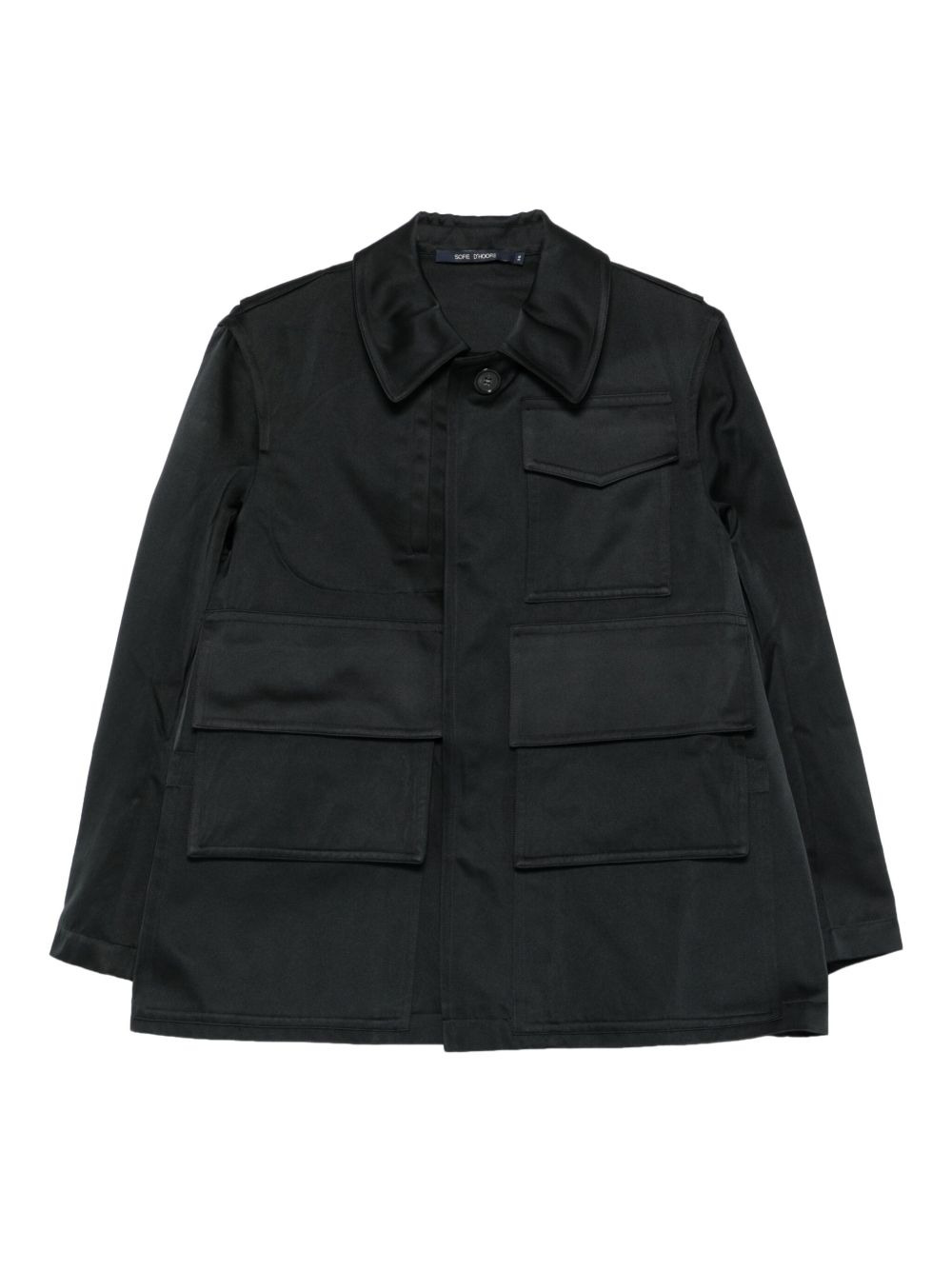 Cooper multi-pocket collared jacket - 1