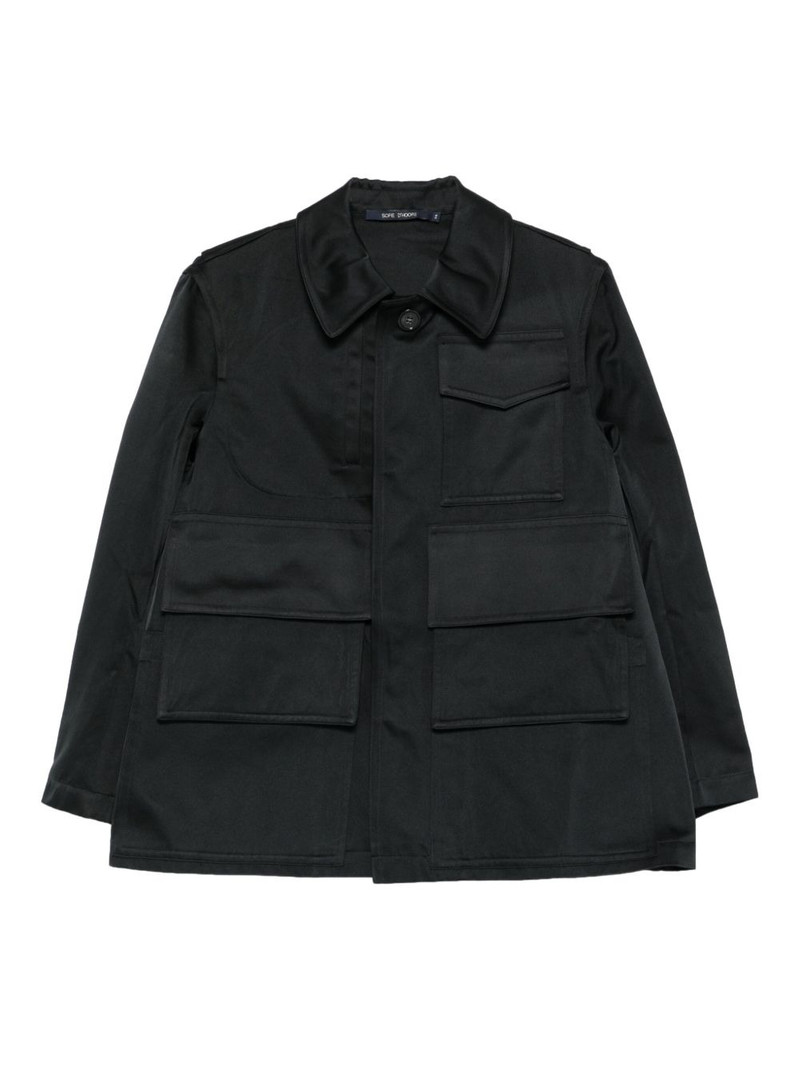 Cooper multi-pocket collared jacket 1