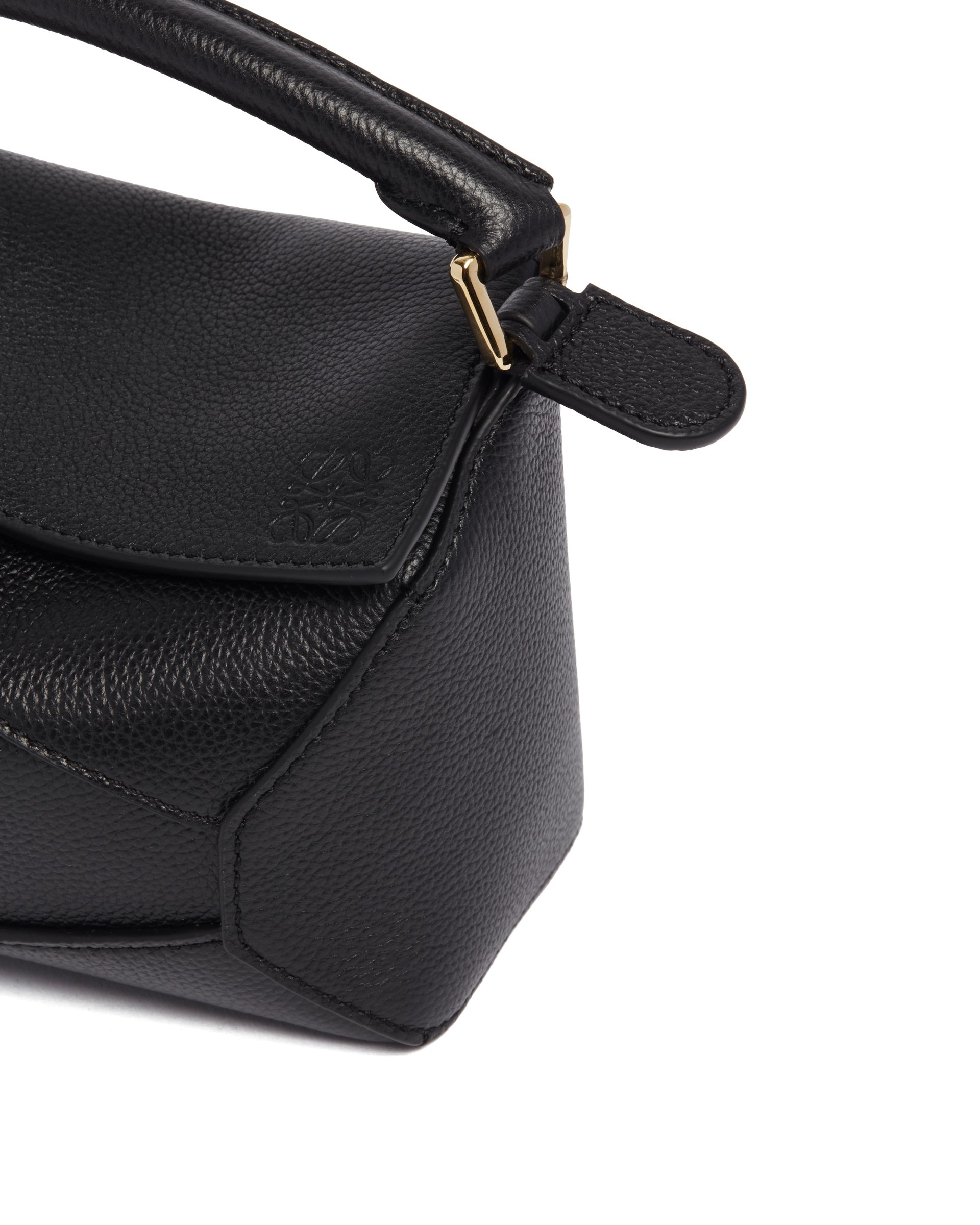 Black Mini Puzzle Bag - 5
