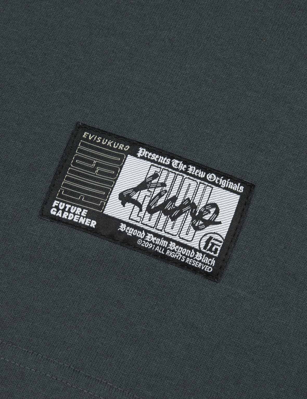 Allover EVISUKURO Print and Embroidery Loose Fit T-Shirt - 9