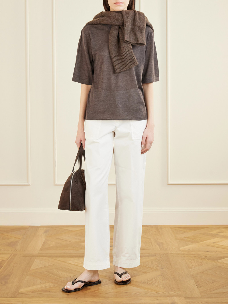 Loulou de Saison Mélange Cashmere T-shirt outlook