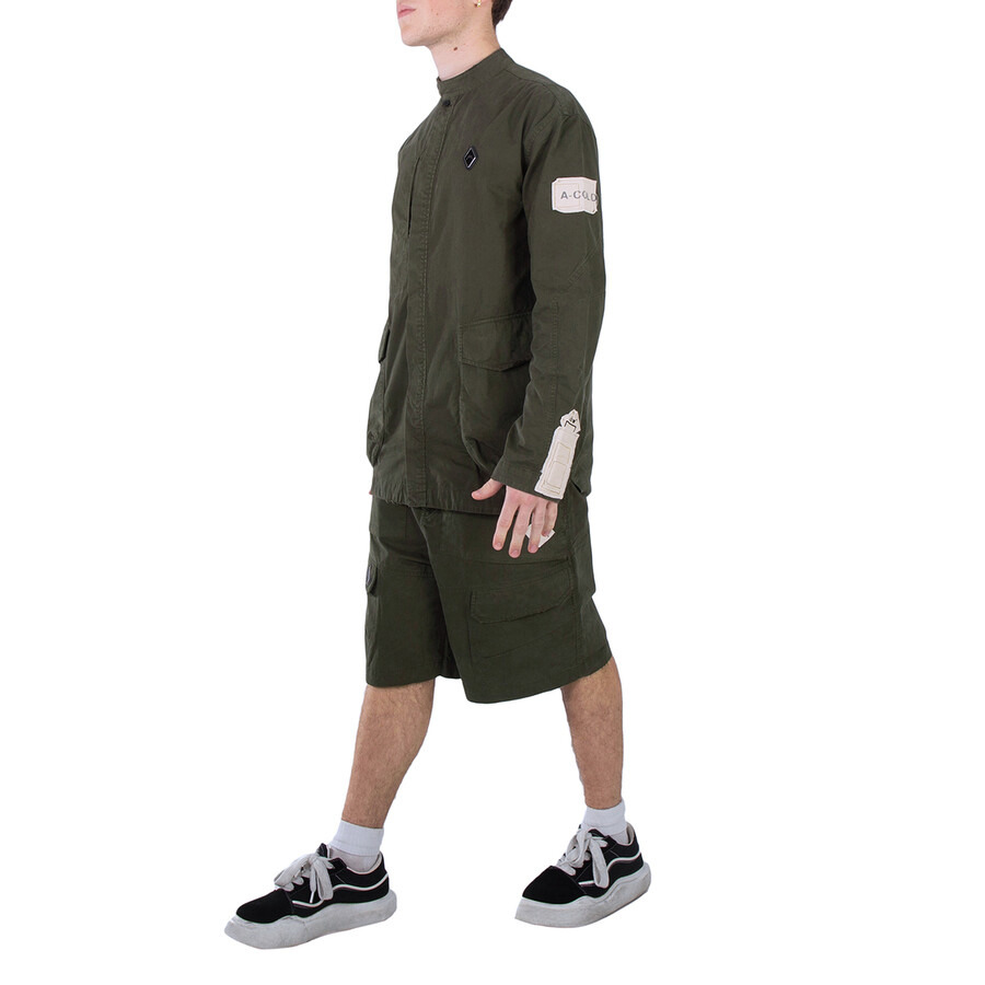 A-Cold-Wall Men's Dark Olive Ando Work Shirt - 6