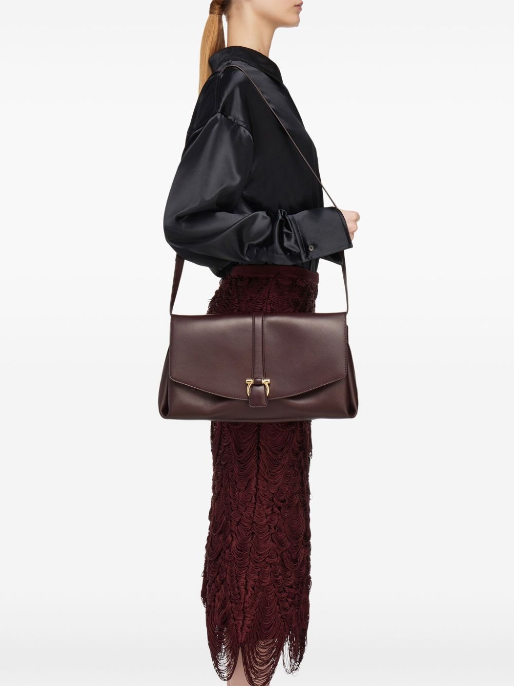 large front flap soulder bag - 3