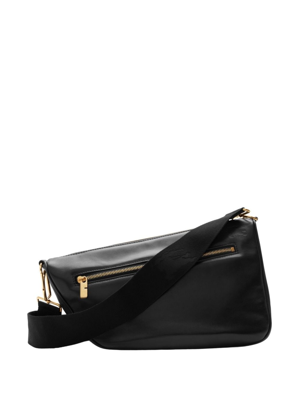 Medium Shield leather messenger bag - 5