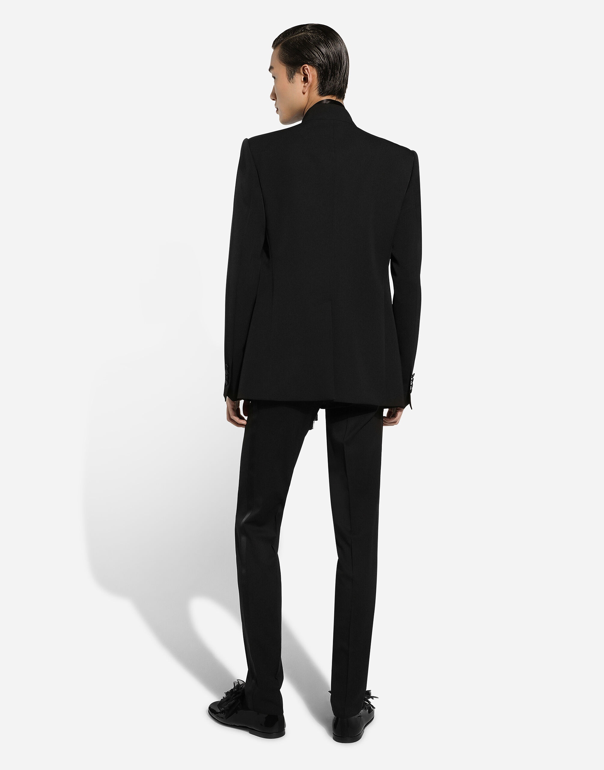 Single-breasted wool jacket - 3