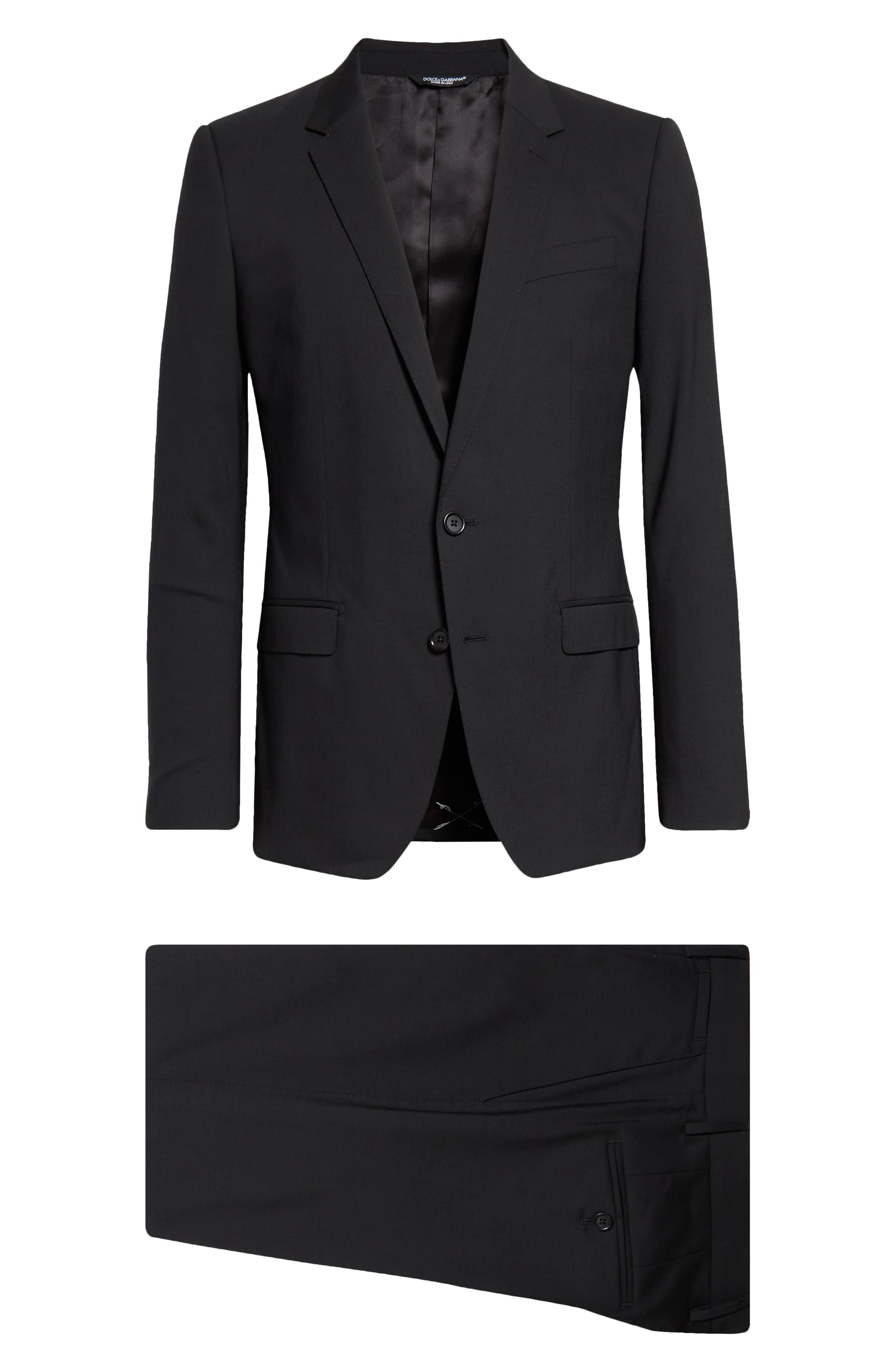Martini Fit Stretch Wool Suit - 8