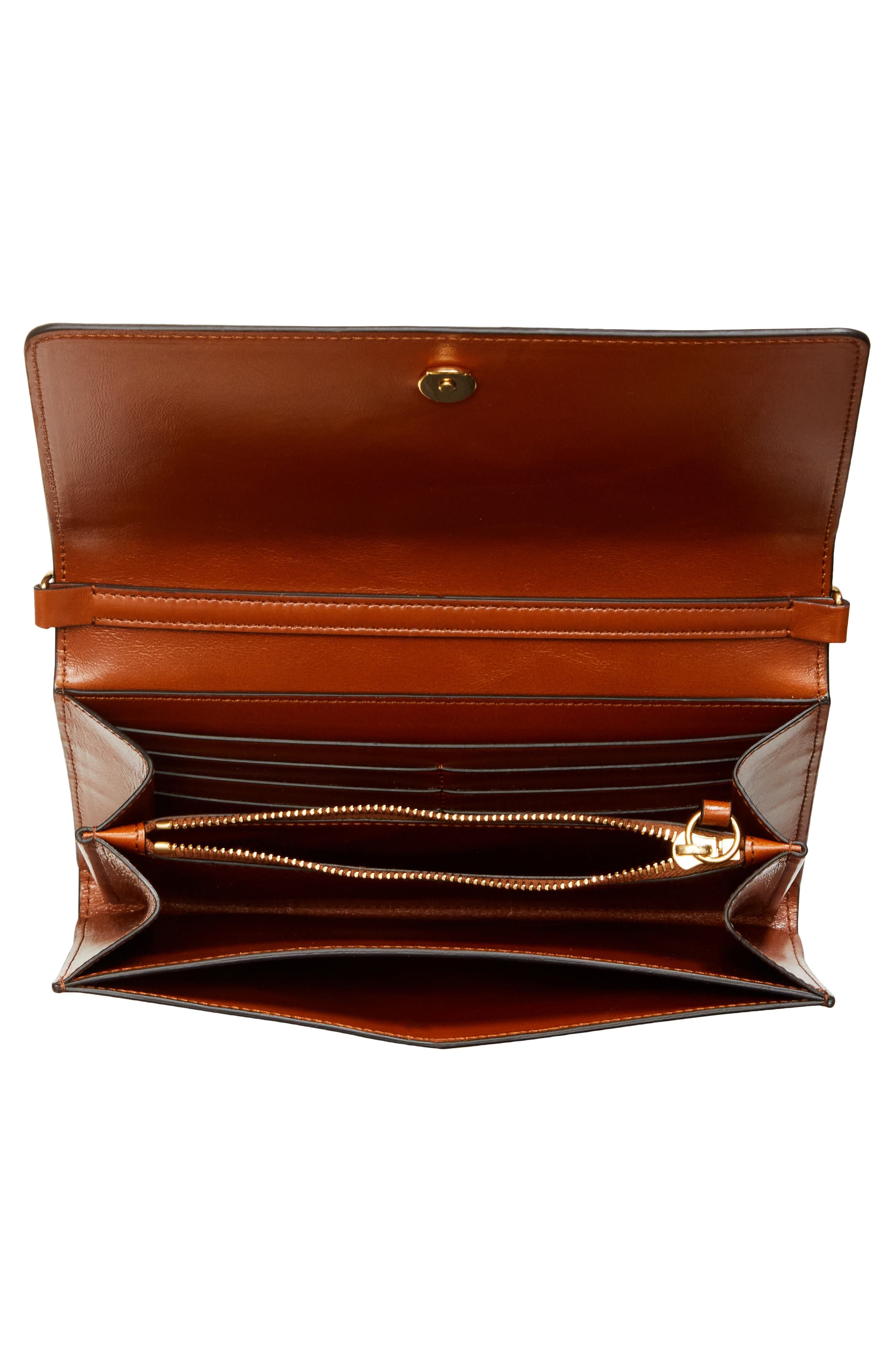 Chloé Iconic Wallet on a Chain in 26M Clay Brown at Nordstrom - 4