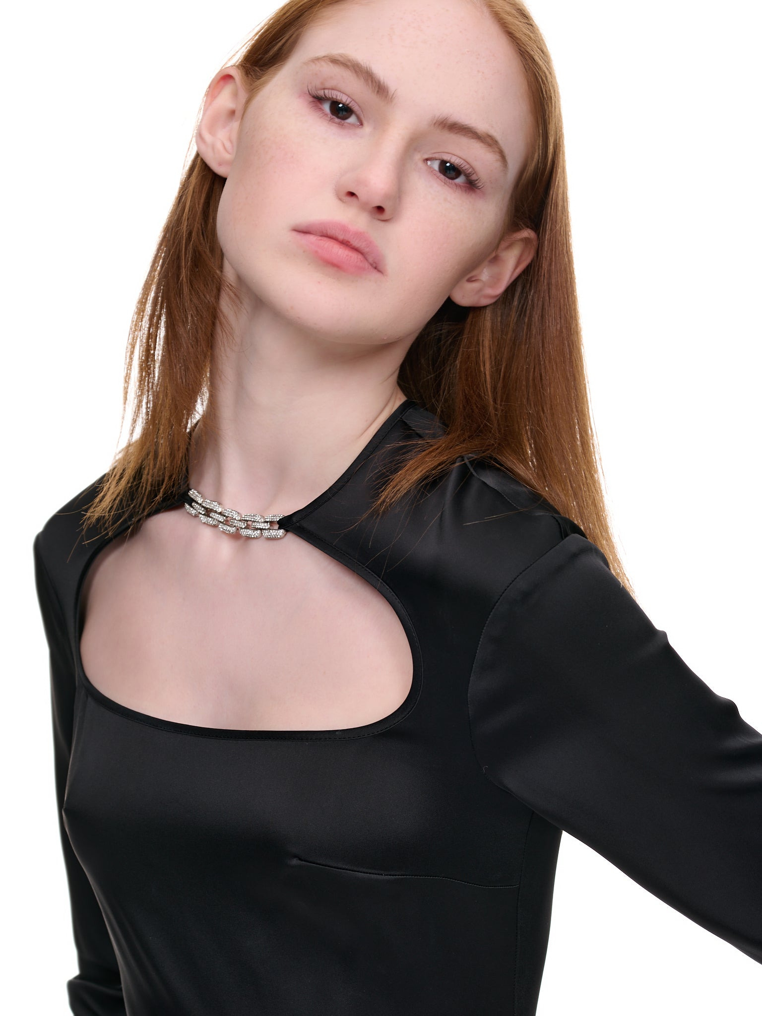 Suspense Cut-Out Chain Dress - 4