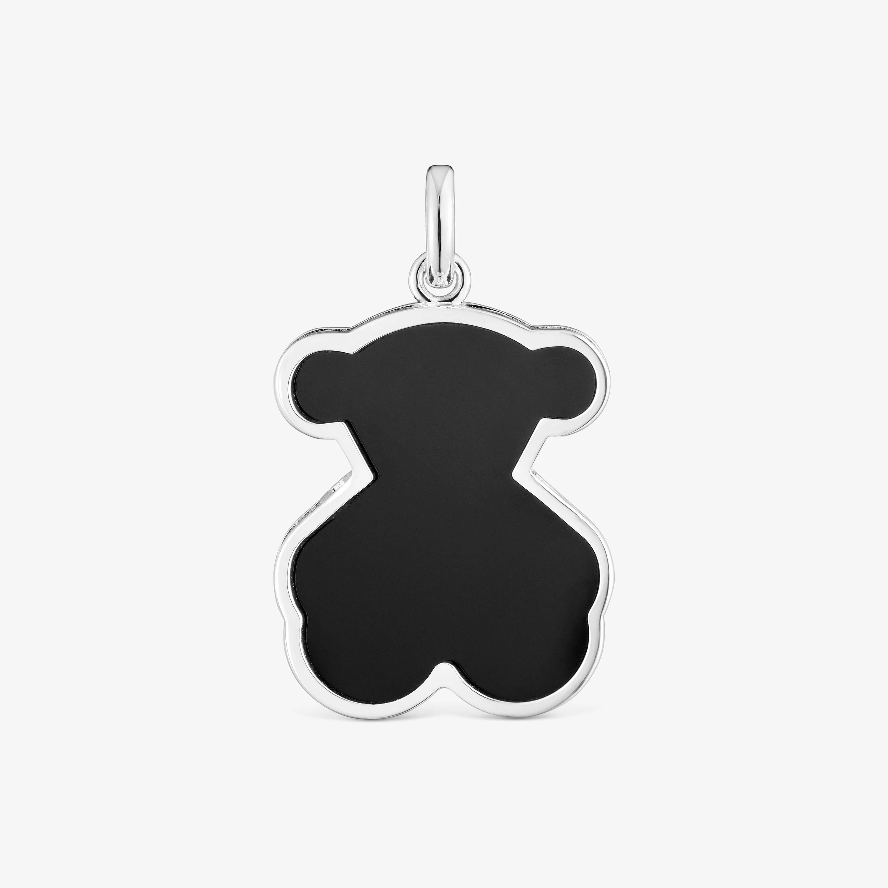 Silver and black acrylic glass Pendant Galaxy - 1