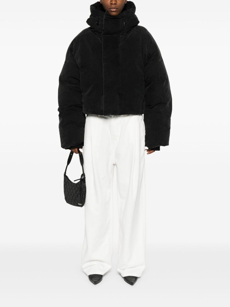 entire studios hooded puffer jacket outlook