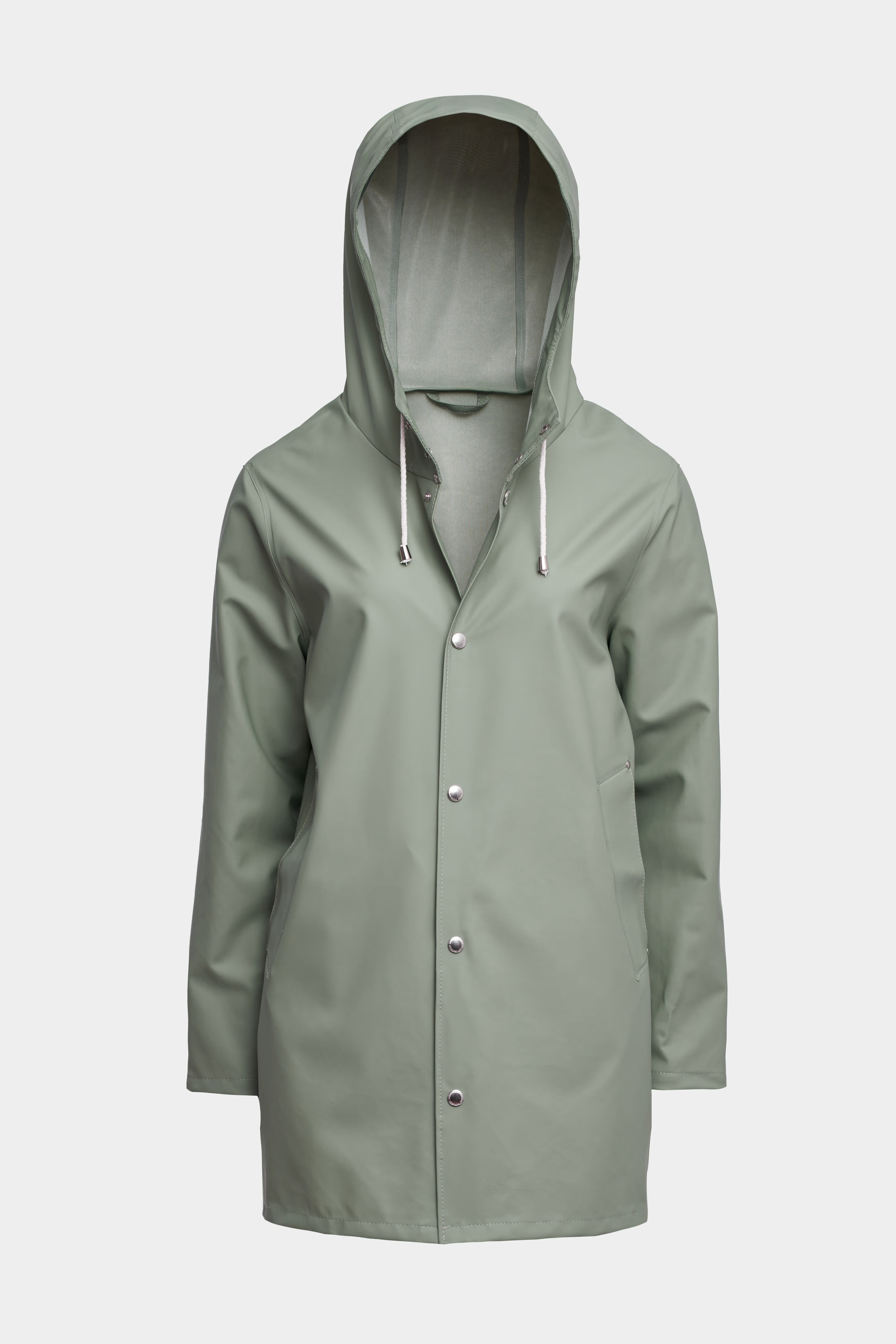 Stockholm Lightweight Raincoat Khaki Green - 6