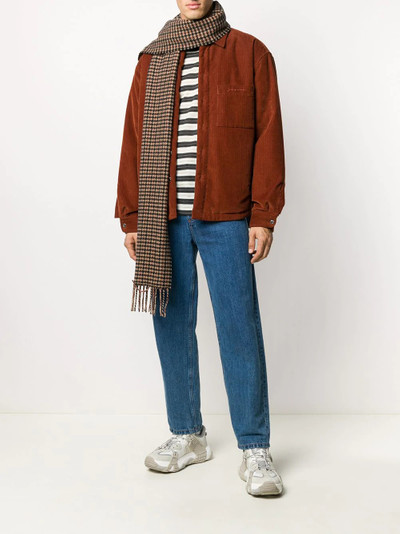 Sandro houndstooth print scarf  outlook