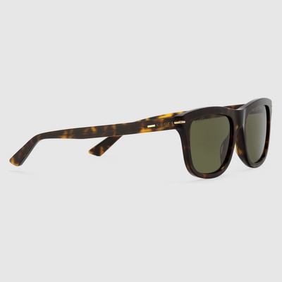 GUCCI Rectangular frame sunglasses outlook