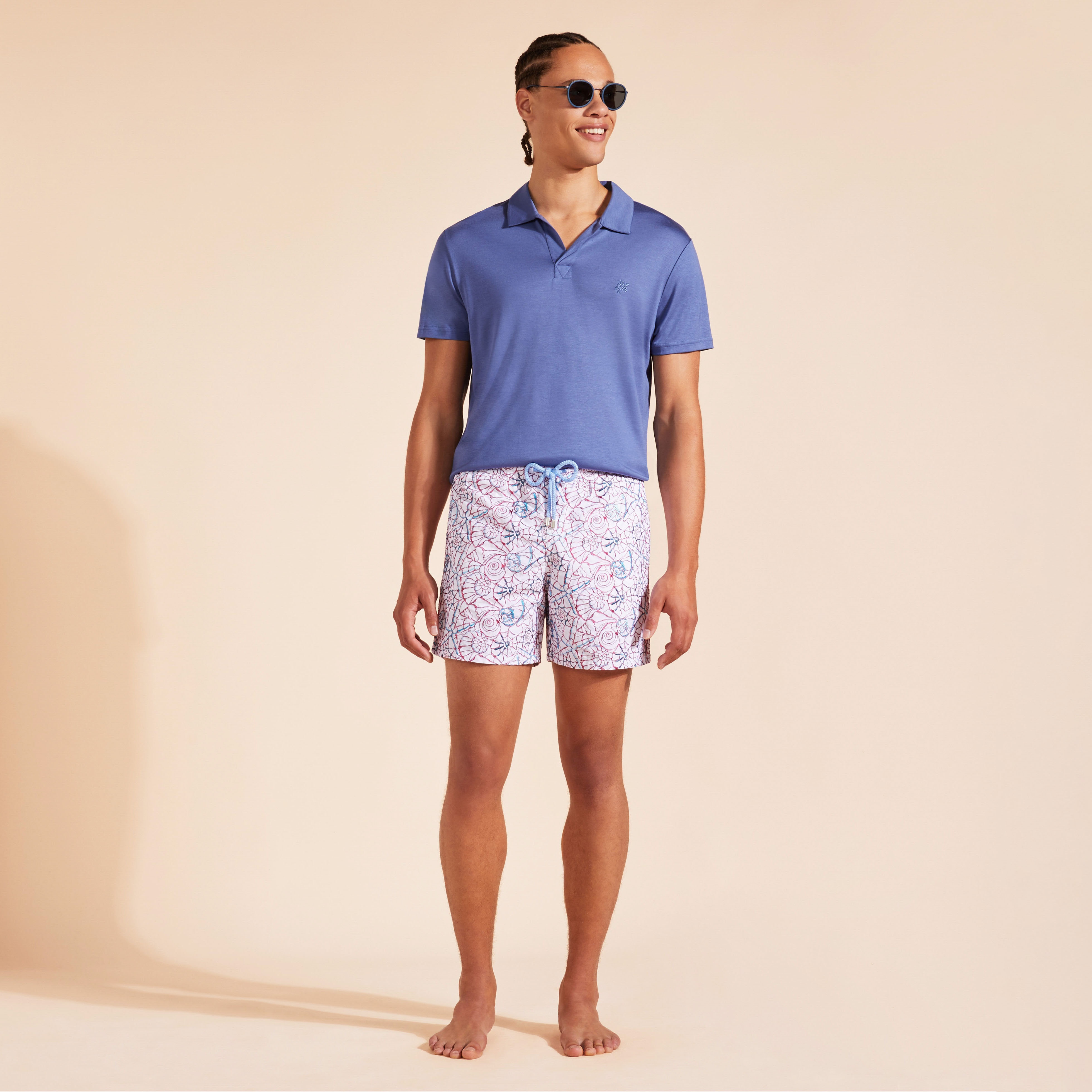 Men Swim Shorts Embroidered Noumea Sea - Limited Edition - 5