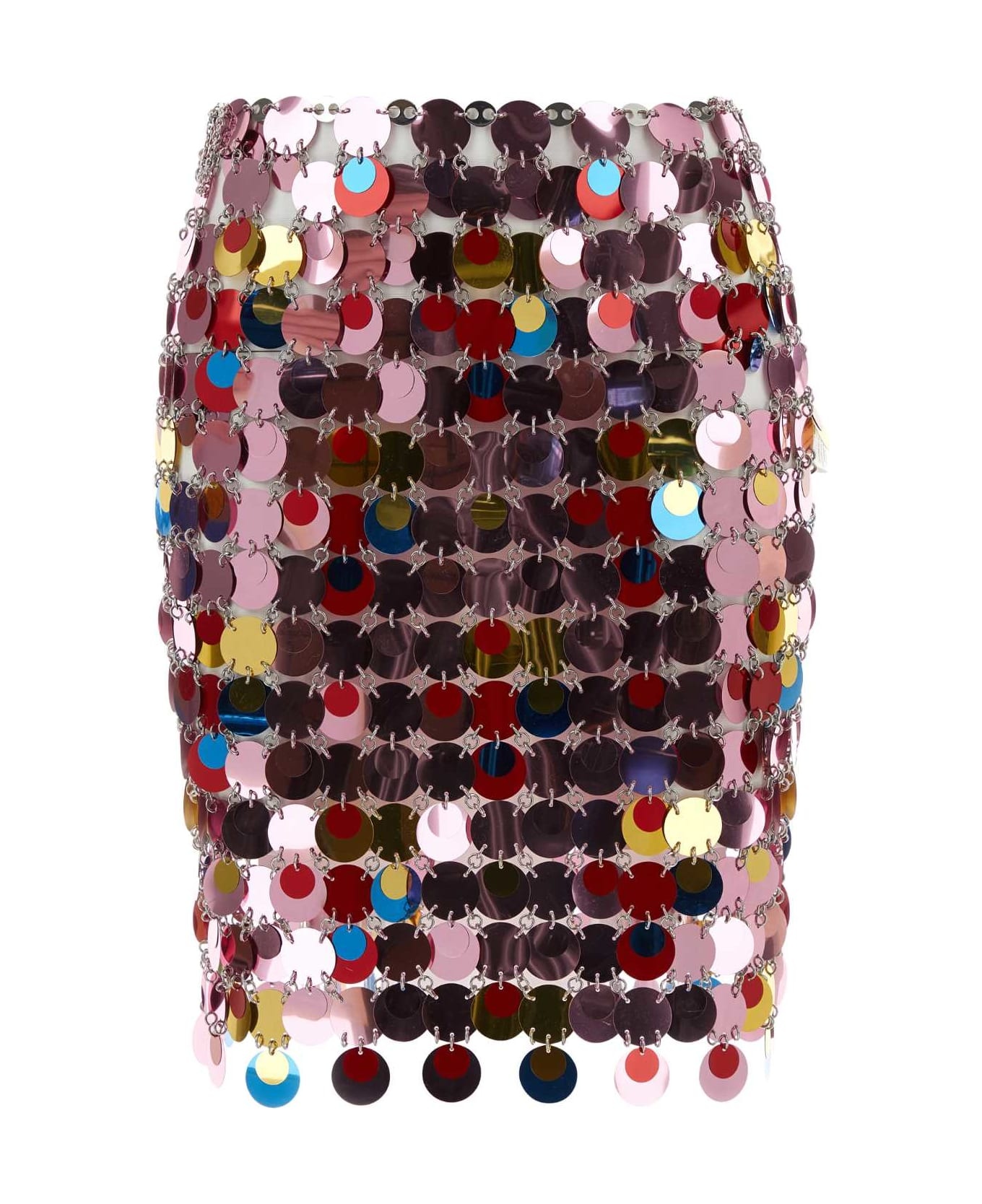 Multicolor Maxi Sequins Skirt - 1