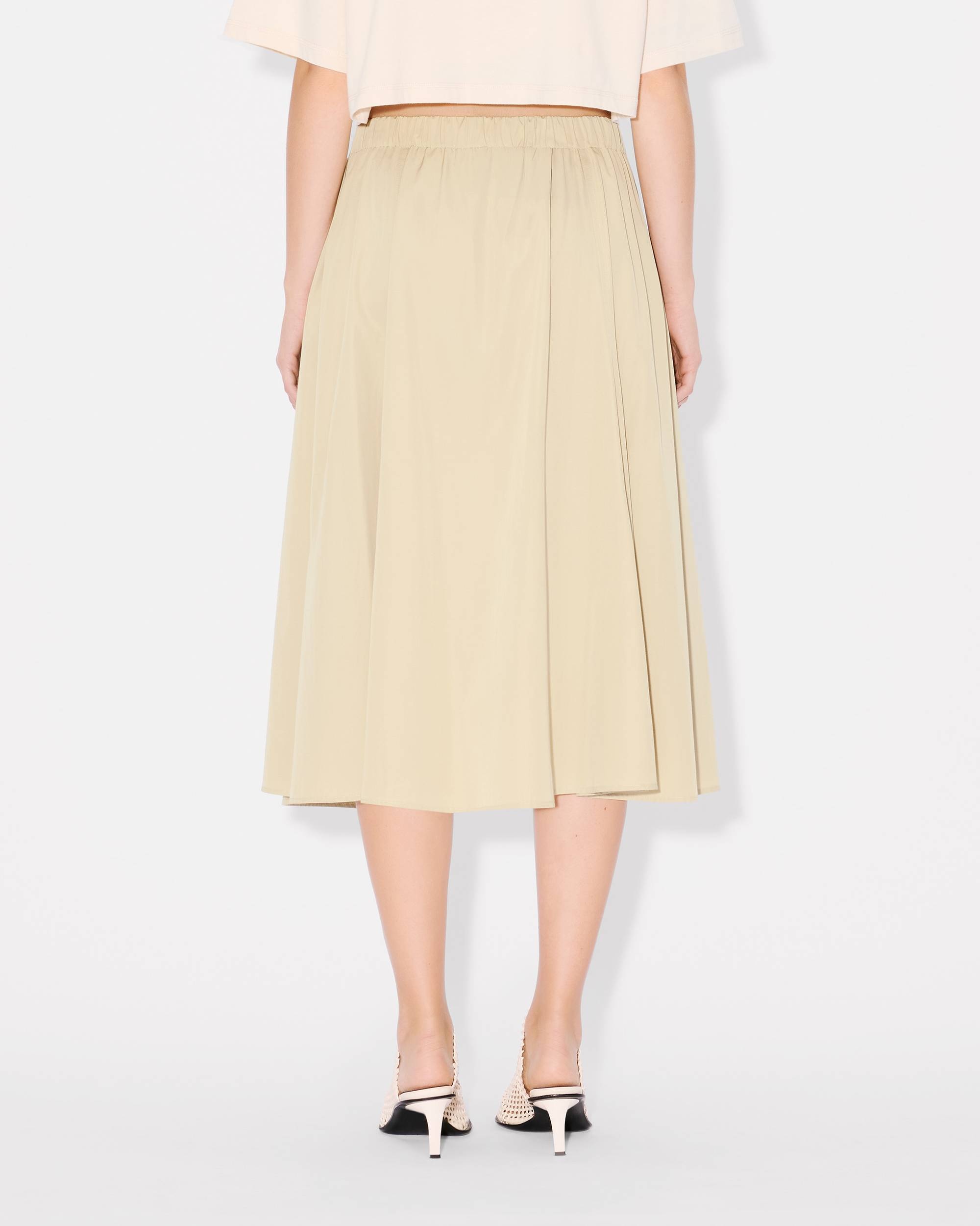 'Boke Flower 2.0' short skirt in technical cotton - 5