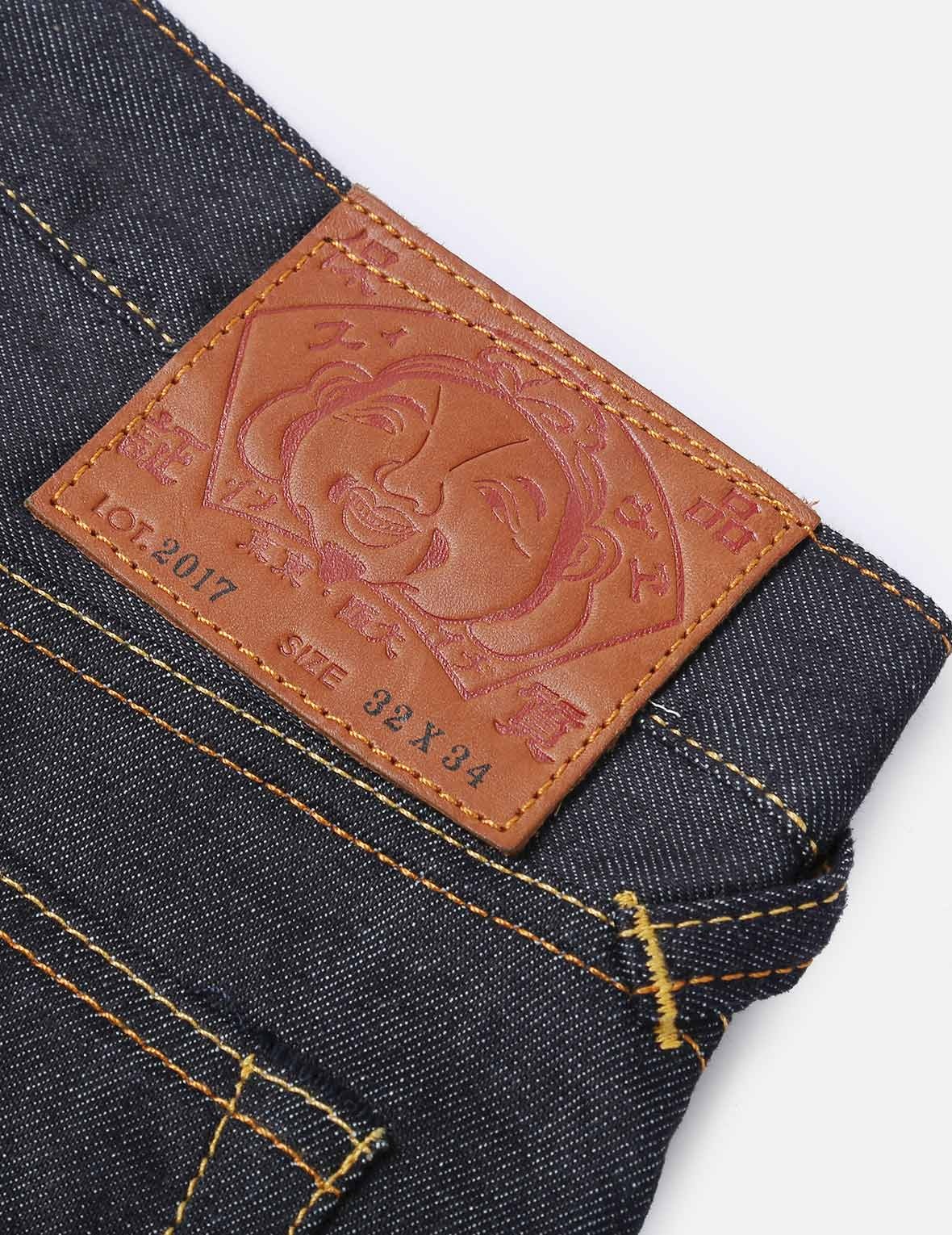 PINK SEAGULL CARROT FIT RAW DENIM JEANS #2017 - 10