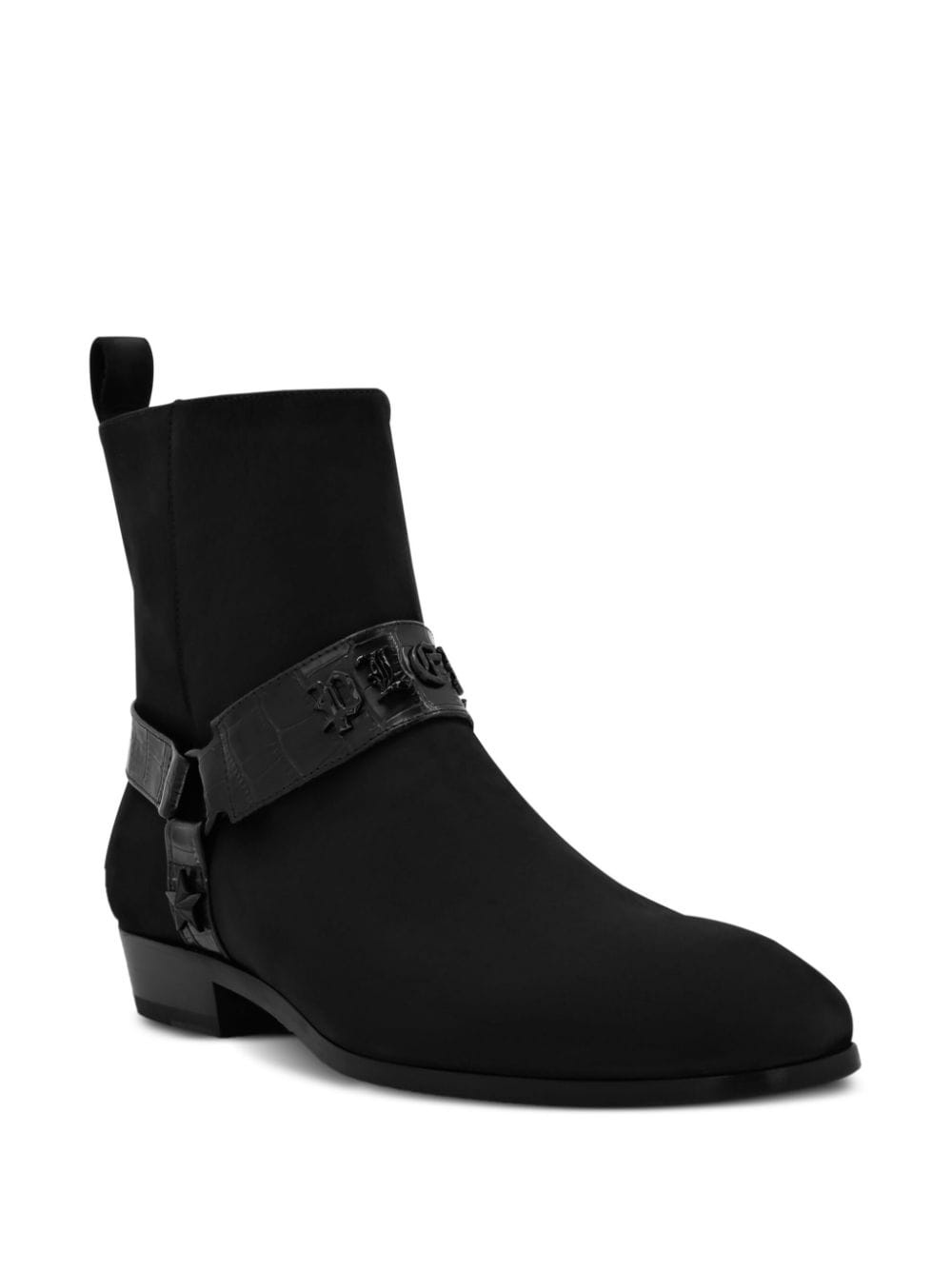 Nubuck suede ankle boots - 2