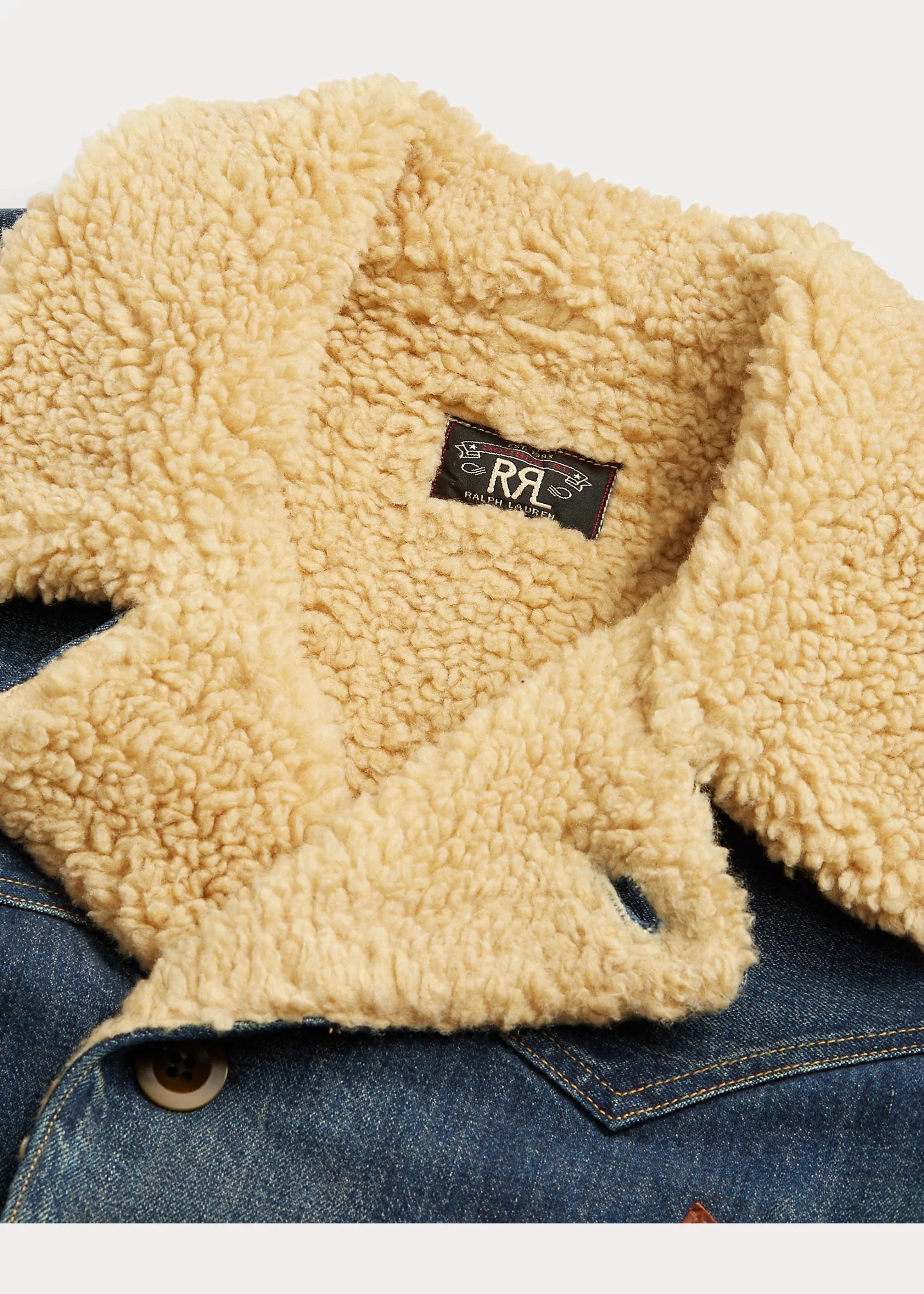 Hitching Fleece-Denim Ranch Jacket - 5