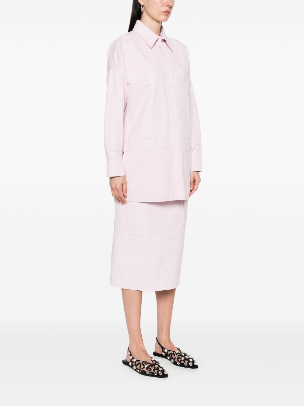 canvas overshirt - 3