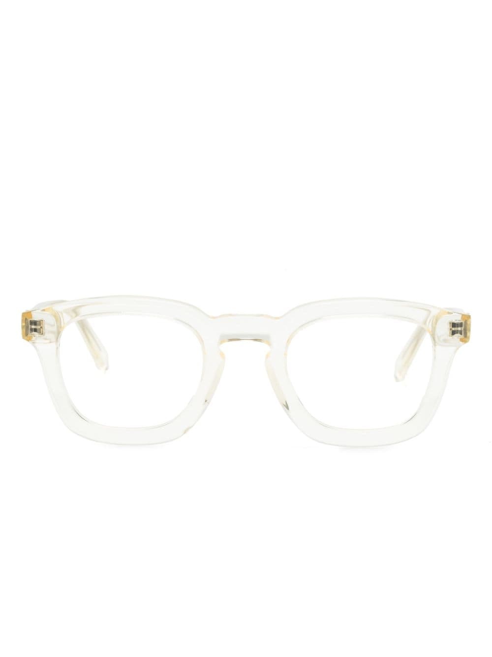 square-frame glasses - 1